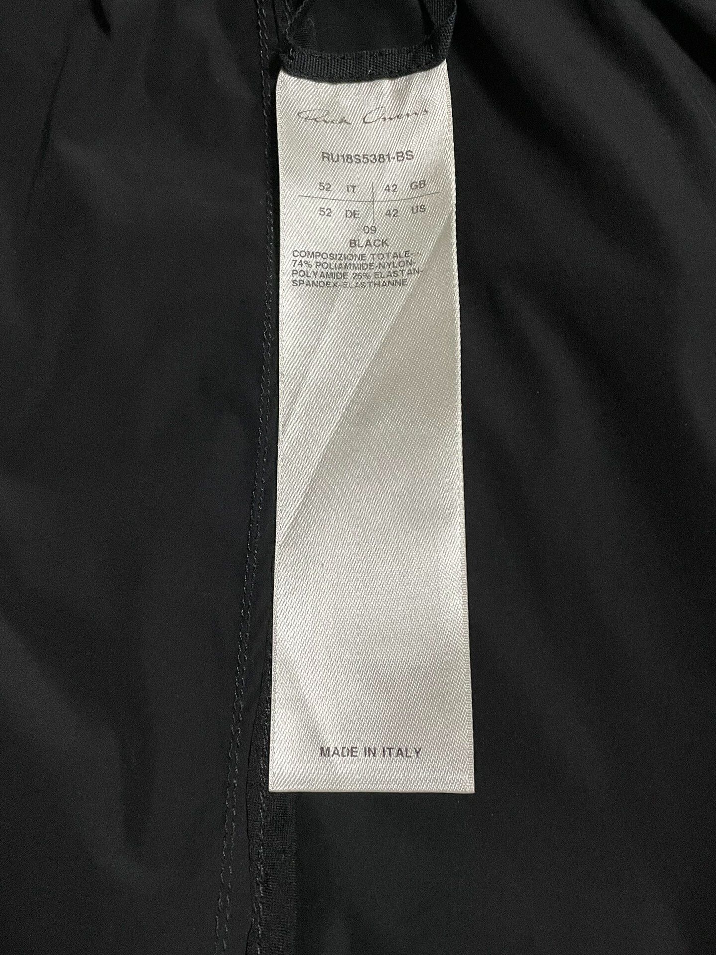 Rick Owens rick owens black cropped pants 52 size Size US 31 - 3 Thumbnail