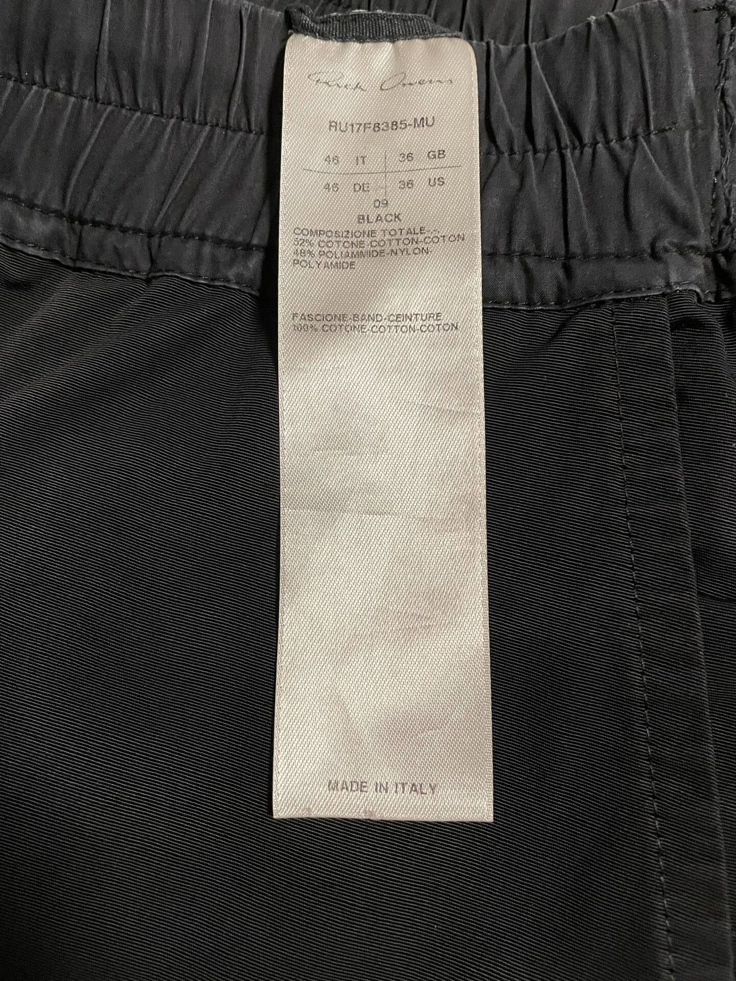 Rick Owens black rick owens cargo pants size 46 Size US 36 / EU 52 - 3 Thumbnail