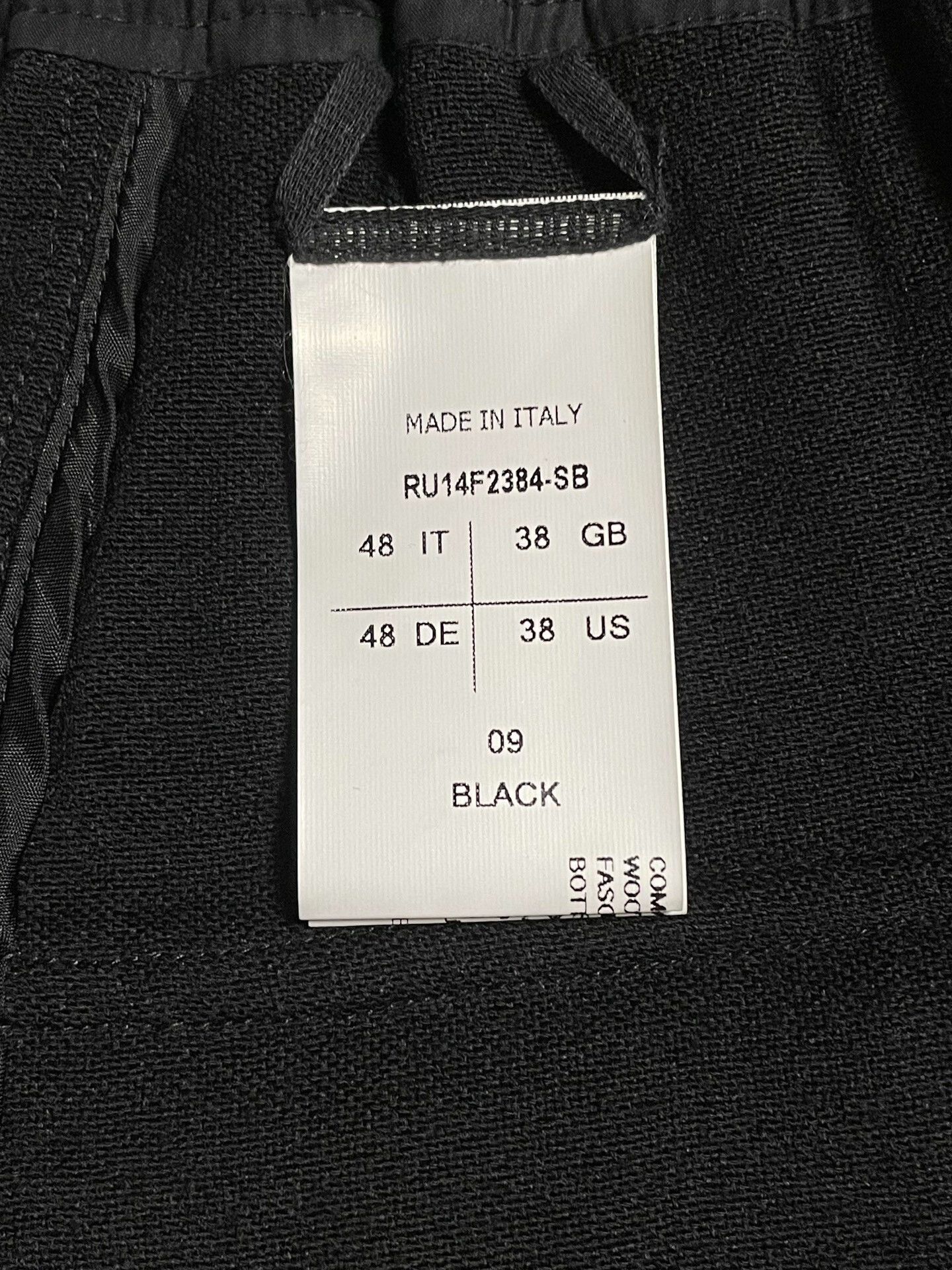Rick Owens rick owens black shorts for men Size US 38 / EU 54 - 3 Thumbnail