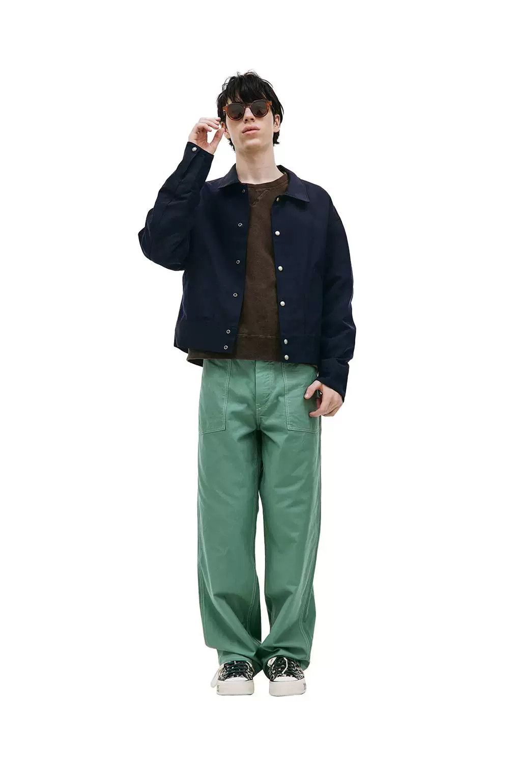 Visvim visvim carpenter pants in green new condition Size US 31 - 7 Thumbnail