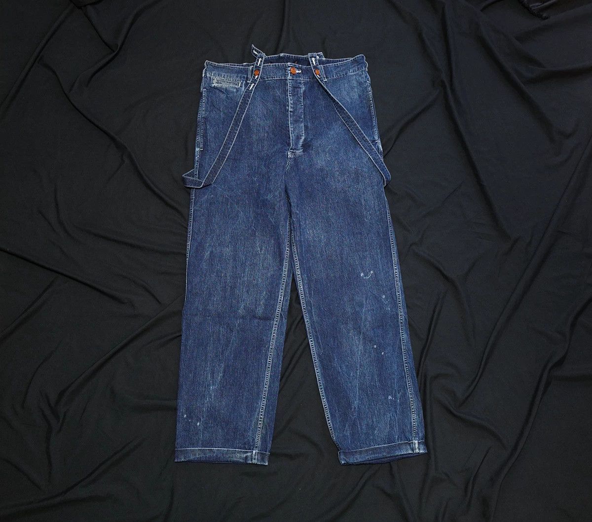 Visvim visvim camus braces dry denim pants Size US 30 / EU 46 - 2 Thumbnail