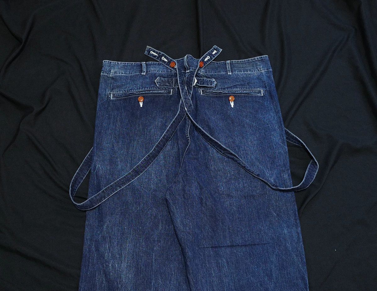 Visvim visvim camus braces dry denim pants Size US 30 / EU 46 - 5 Thumbnail