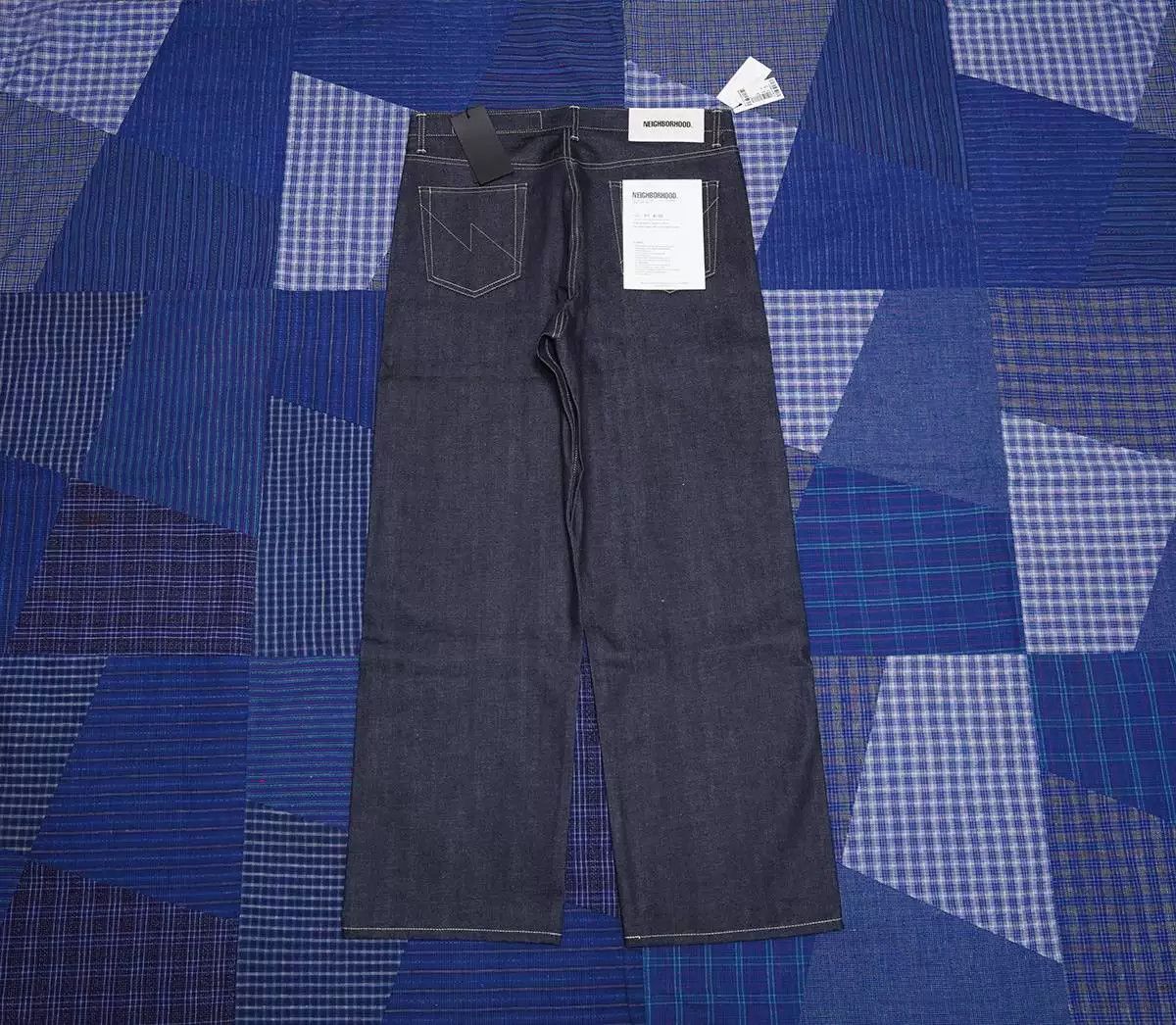 Neighborhood neighborhood rigid denim dp wide pants Size US 34 / EU 50 - 3 Thumbnail