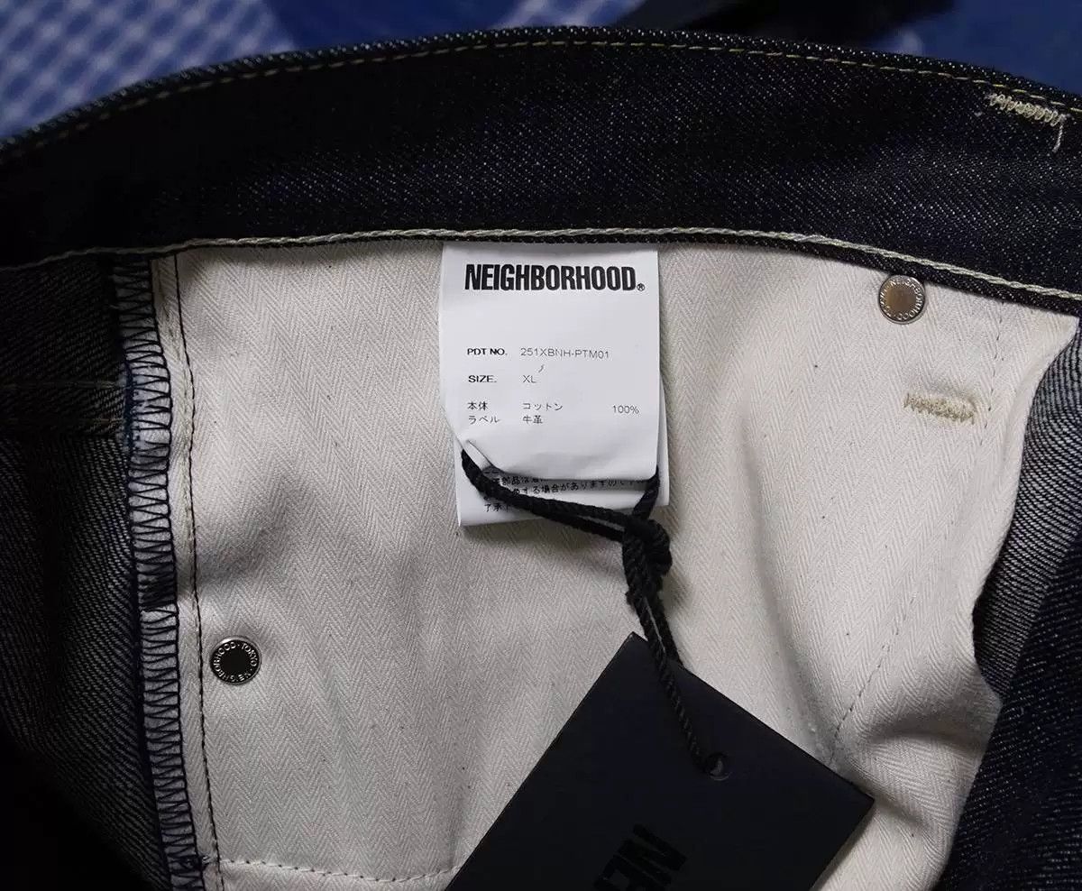 Neighborhood neighborhood rigid denim dp wide pants Size US 34 / EU 50 - 6 Thumbnail