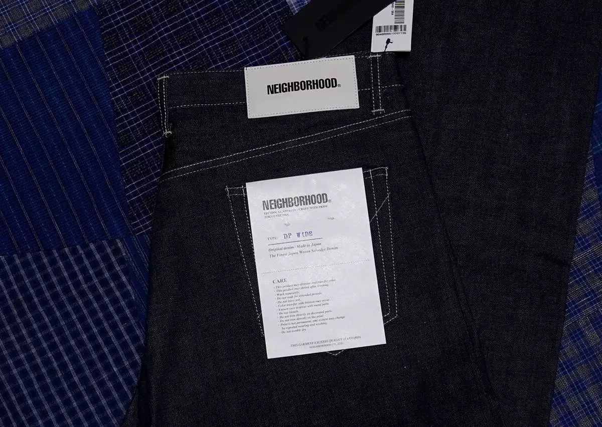 Neighborhood neighborhood rigid denim dp wide pants Size US 34 / EU 50 - 7 Thumbnail