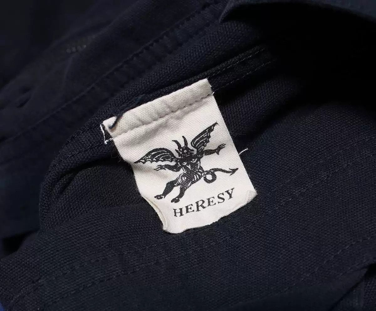 HERESY heresy guild navy shirt with logo embroidery Size US XL / EU 56 / 4 - 5 Thumbnail