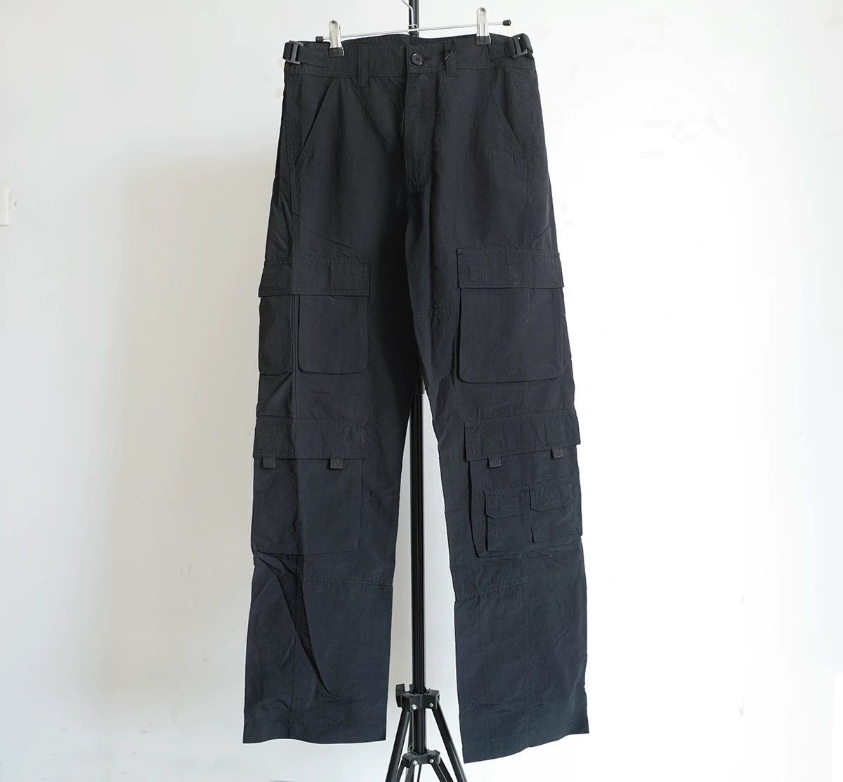 Martine Rose martine rose black cargo trousers for autumn Size US 38 / EU 54 - 2 Thumbnail