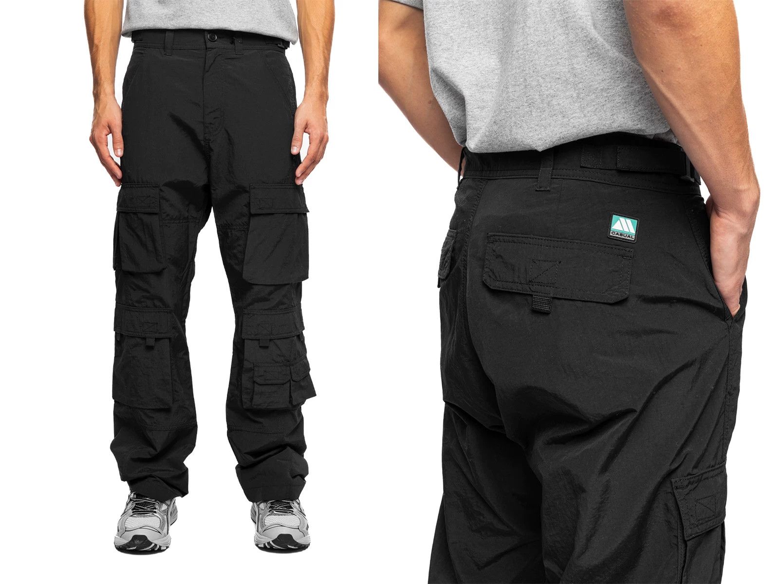 Martine Rose martine rose black cargo trousers for autumn Size US 38 / EU 54 - 8 Thumbnail