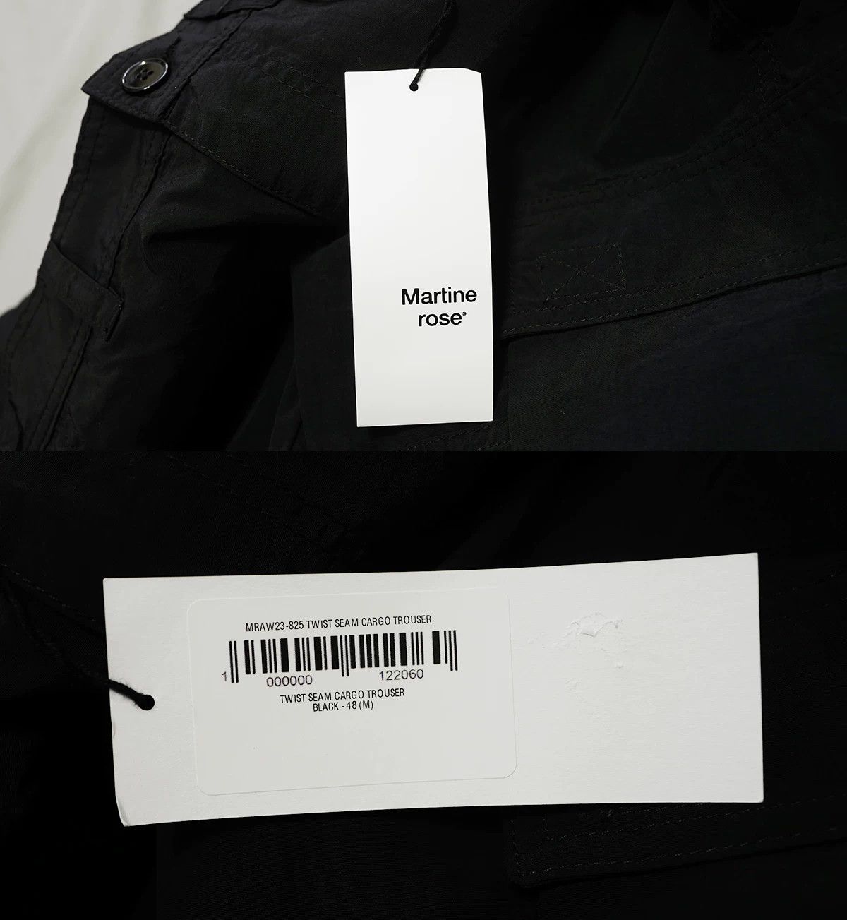 Martine Rose martine rose black cargo trousers for autumn Size US 38 / EU 54 - 7 Thumbnail