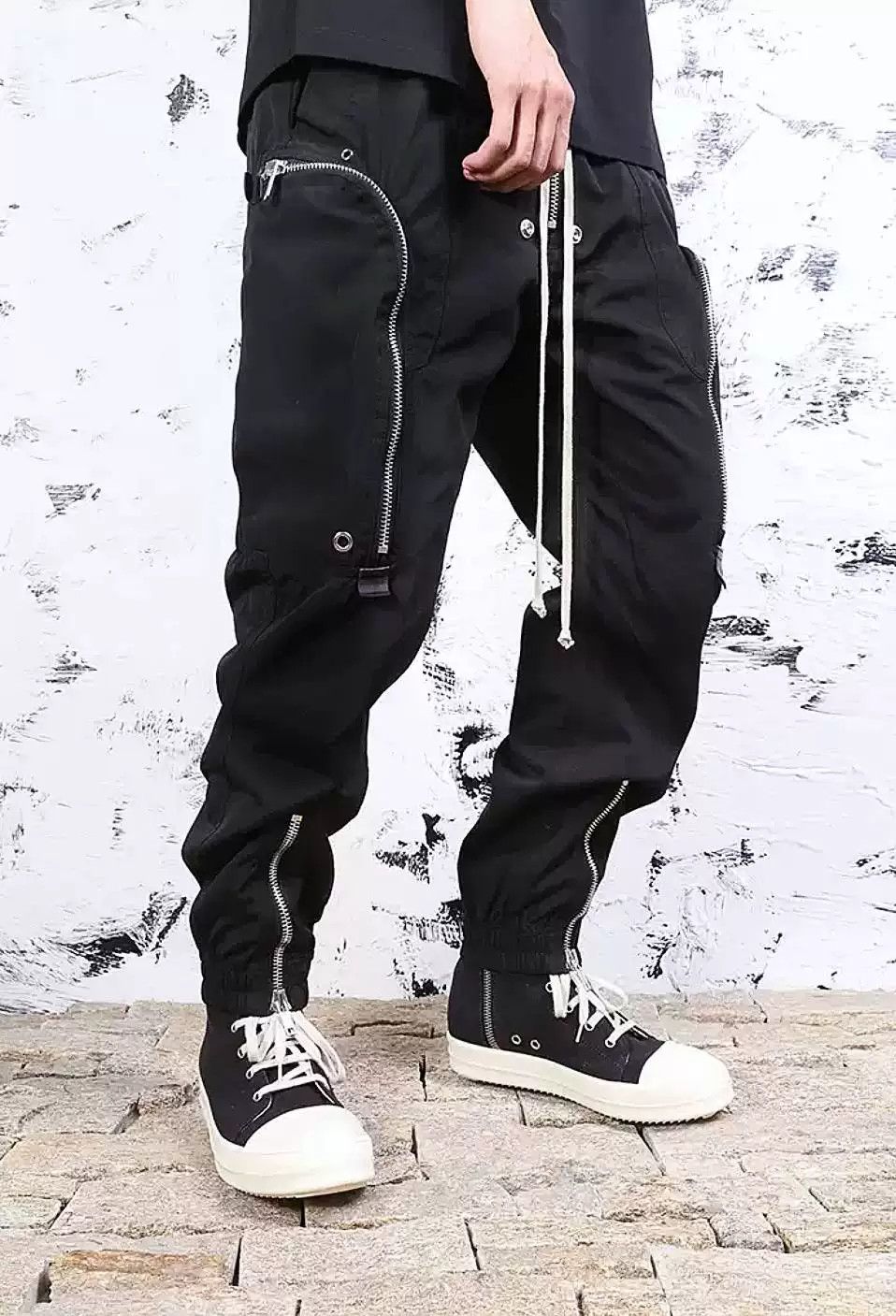 Rick Owens rick owens bauhaus cargo tapered pants Size US 31 - 8 Thumbnail