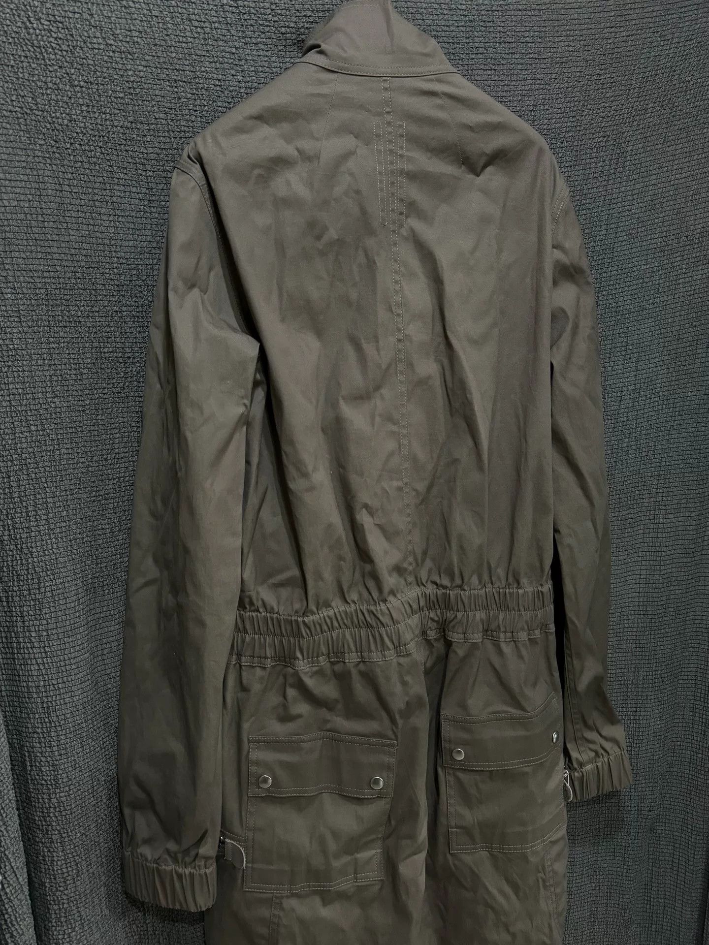 Rick Owens rick owens five-zip utility jumpsuit in dust Size US 31 - 8 Thumbnail