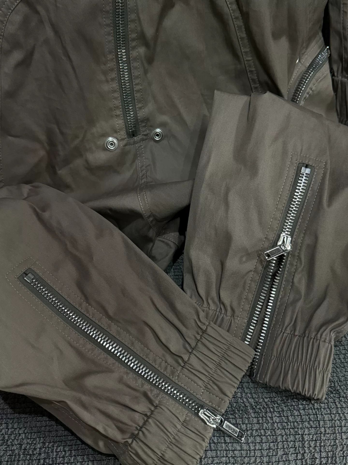 Rick Owens rick owens five-zip utility jumpsuit in dust Size US 31 - 5 Thumbnail