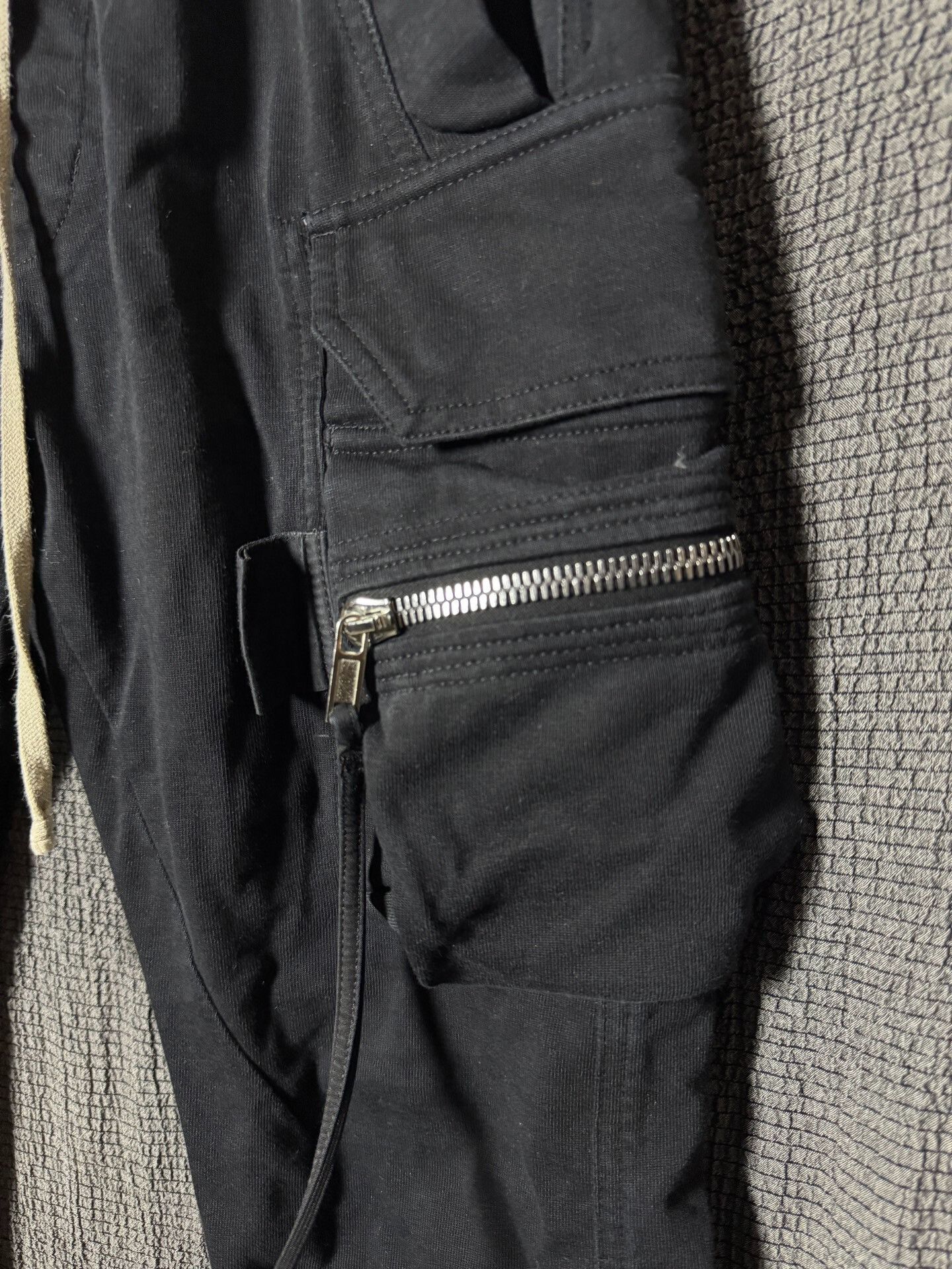 Rick Owens rick owens multi-pocket drawstring cargo pants Size US 38 / EU 54 - 5 Thumbnail