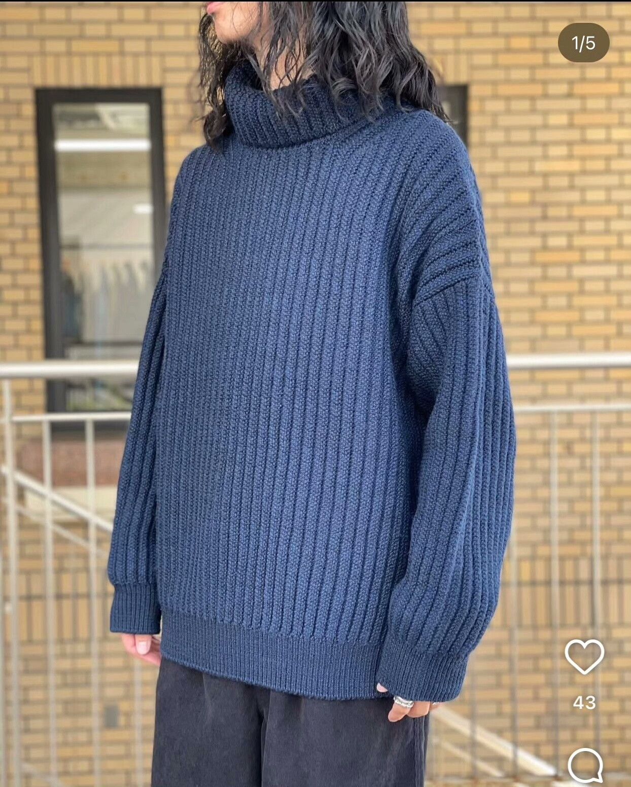 Visvim visvim amplus turtleneck knit sweater Size US L / EU 52-54 / 3 - 9 Thumbnail