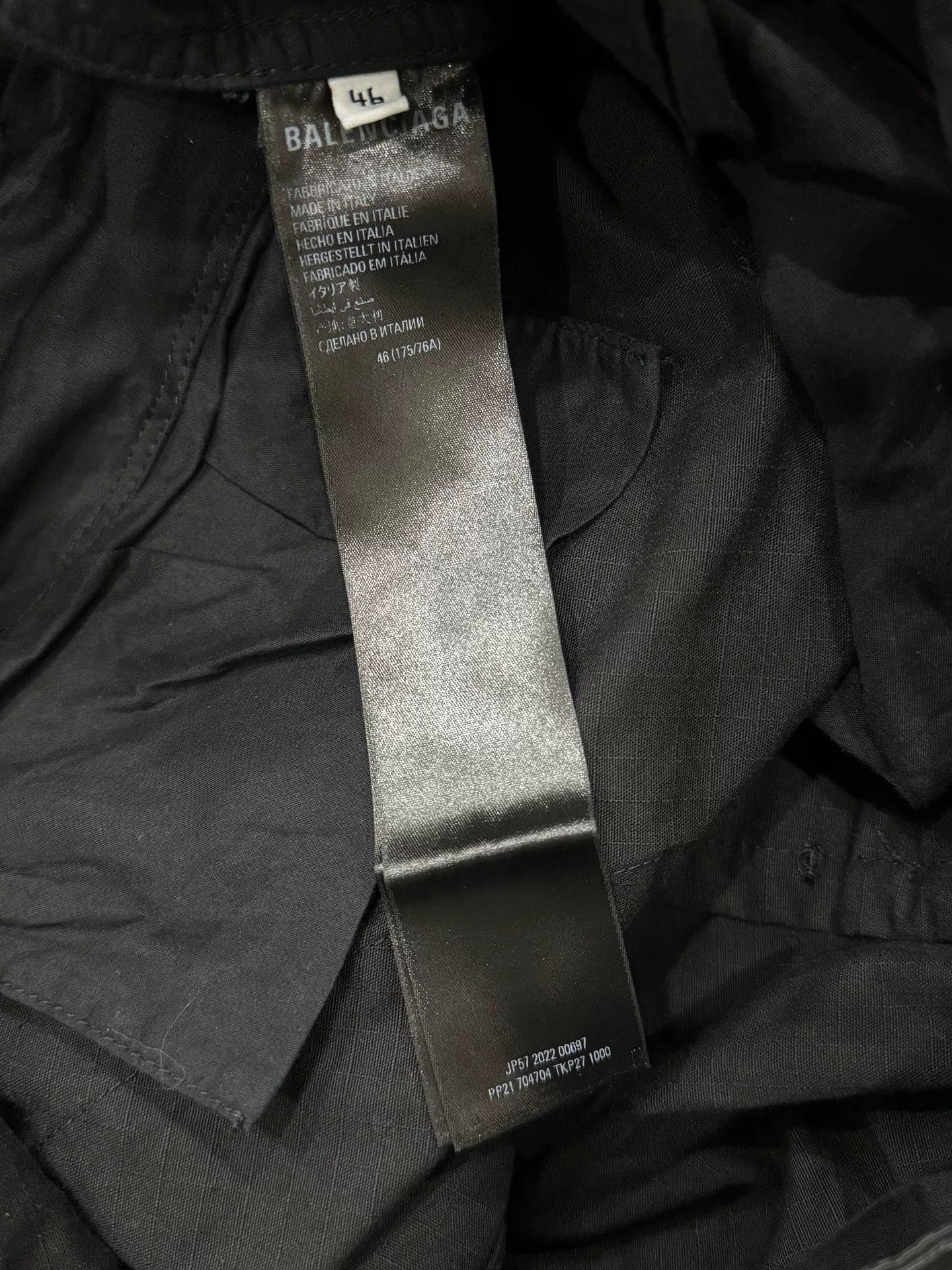 Balenciaga balenciaga pulled cargo stacked work pants Size US 38 / EU 54 - 8 Thumbnail