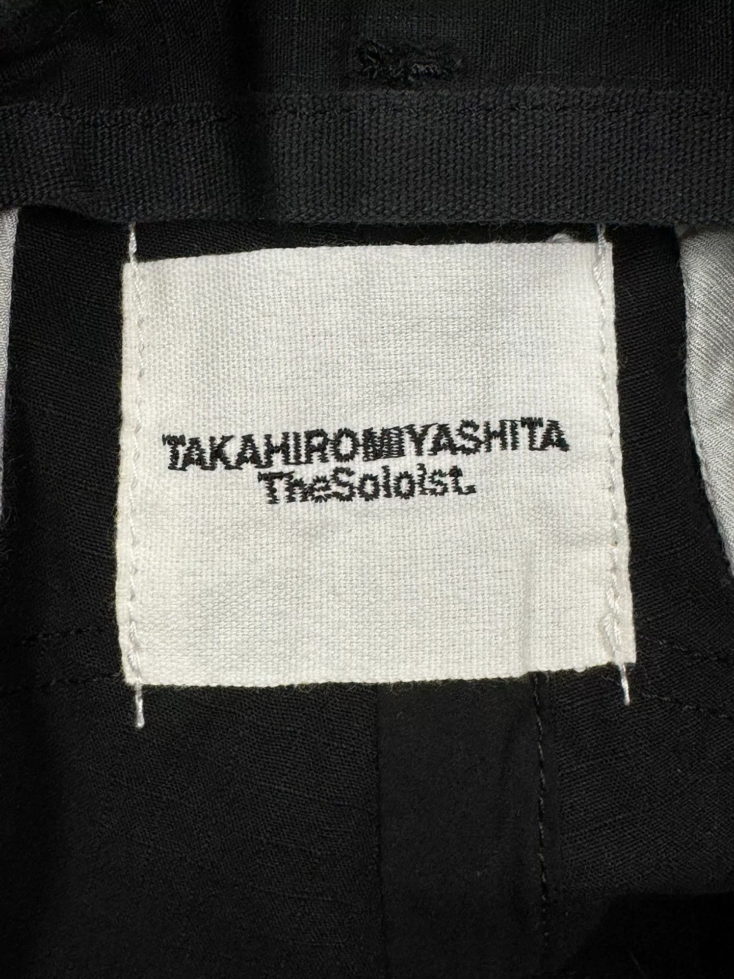 Takahiromiyashita The Soloist. stylish soloist cargo pants in black Size US 34 / EU 50 - 5 Thumbnail