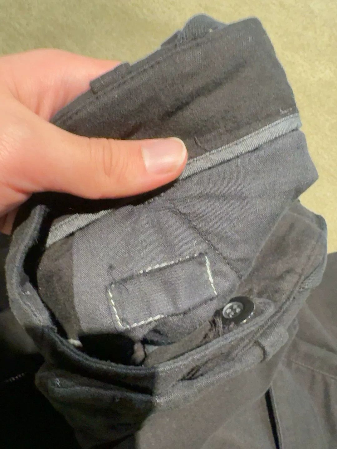Helmut Lang bondage pants with zippers and straps Size US 30 / EU 46 - 7 Thumbnail