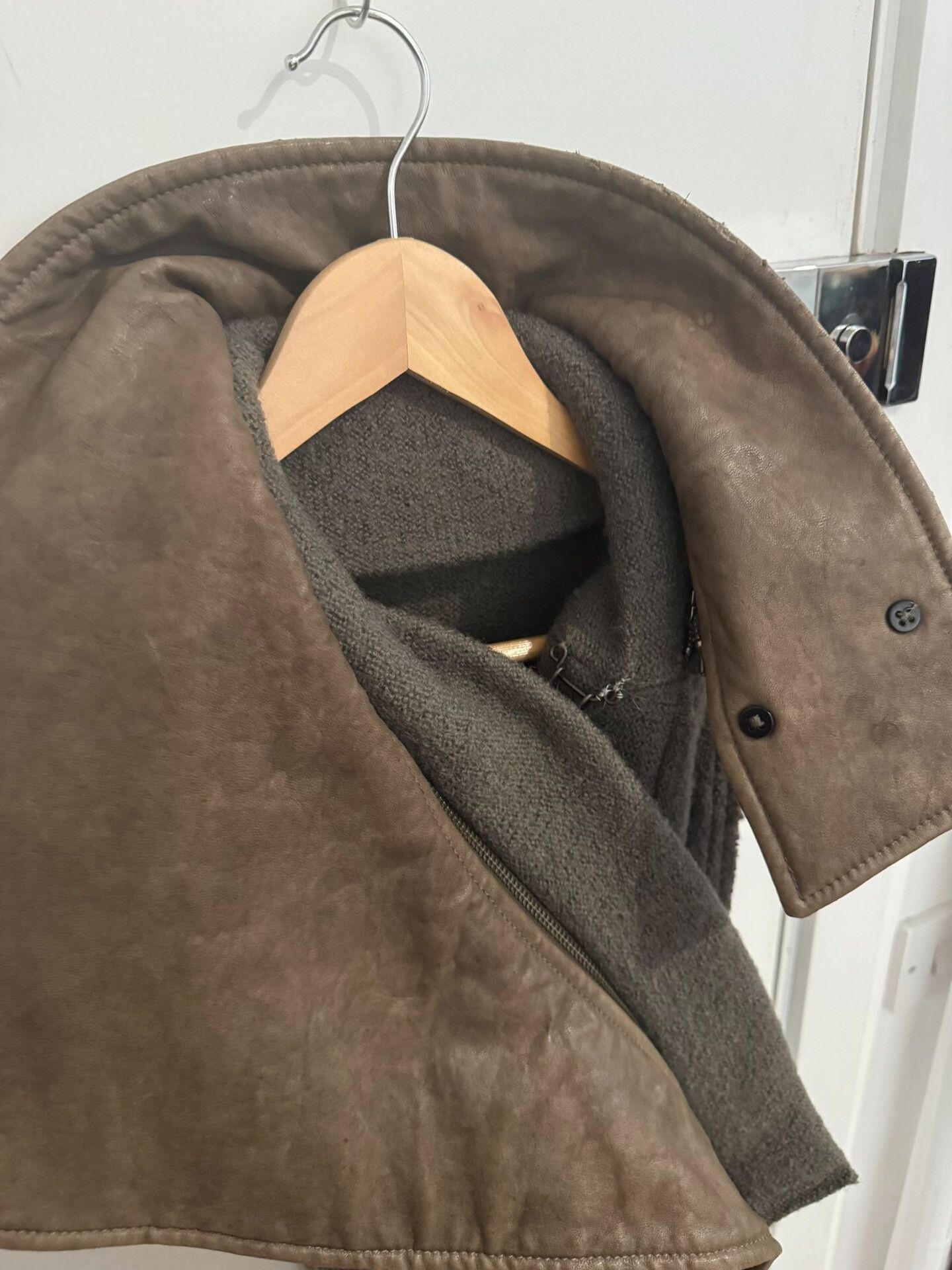 Ann Demeulemeester ann demeulemeester sleeveless brown leather vest Size US M / EU 48-50 / 2 - 4 Thumbnail