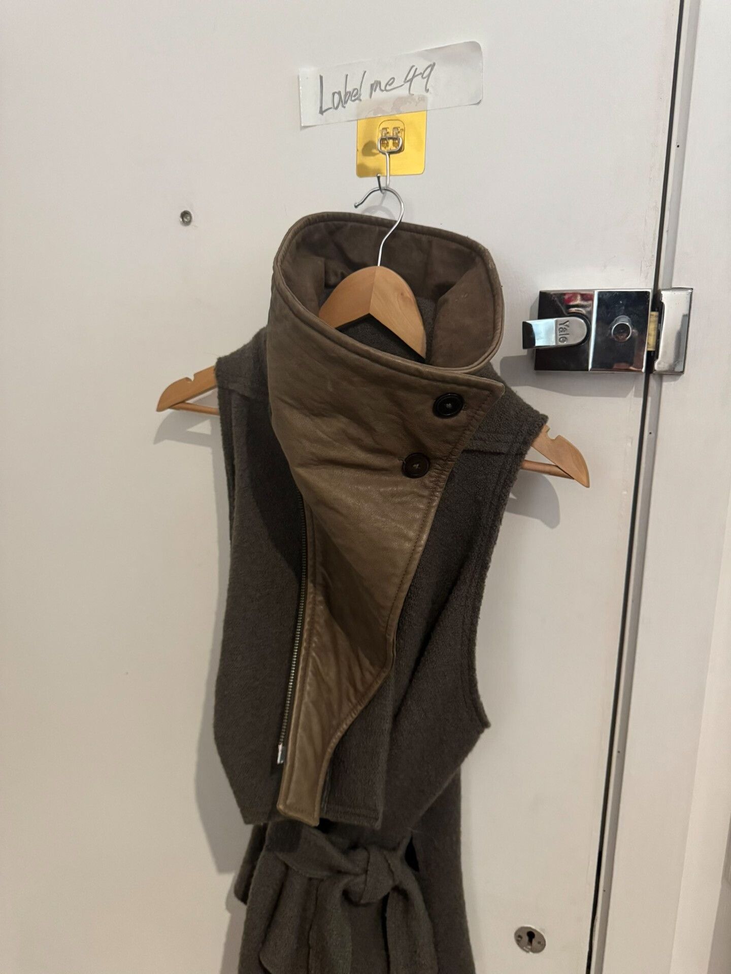 Ann Demeulemeester ann demeulemeester sleeveless brown leather vest Size US M / EU 48-50 / 2 - 2 Thumbnail