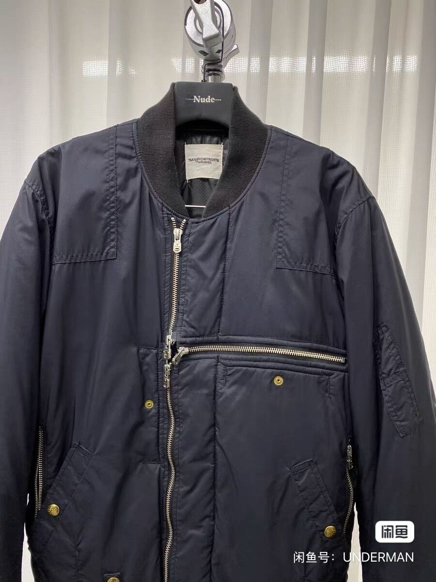 Takahiromiyashita The Soloist. rare soloist bomber jacket in dark color Size US XL / EU 56 / 4 - 3 Thumbnail