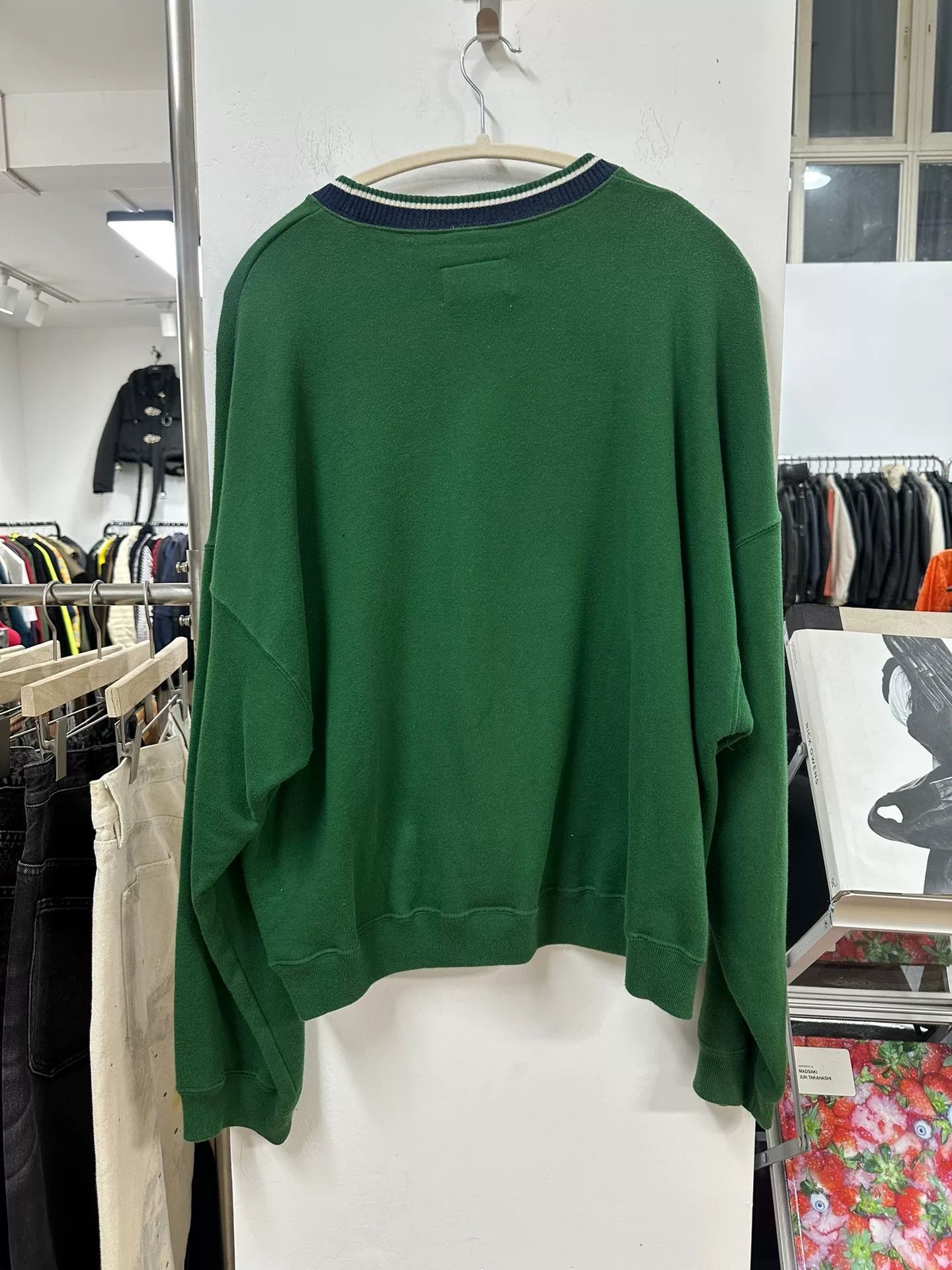 Comme des Garcons stylish green patch sweatshirt for casual wear Size US M / EU 48-50 / 2 - 4 Thumbnail