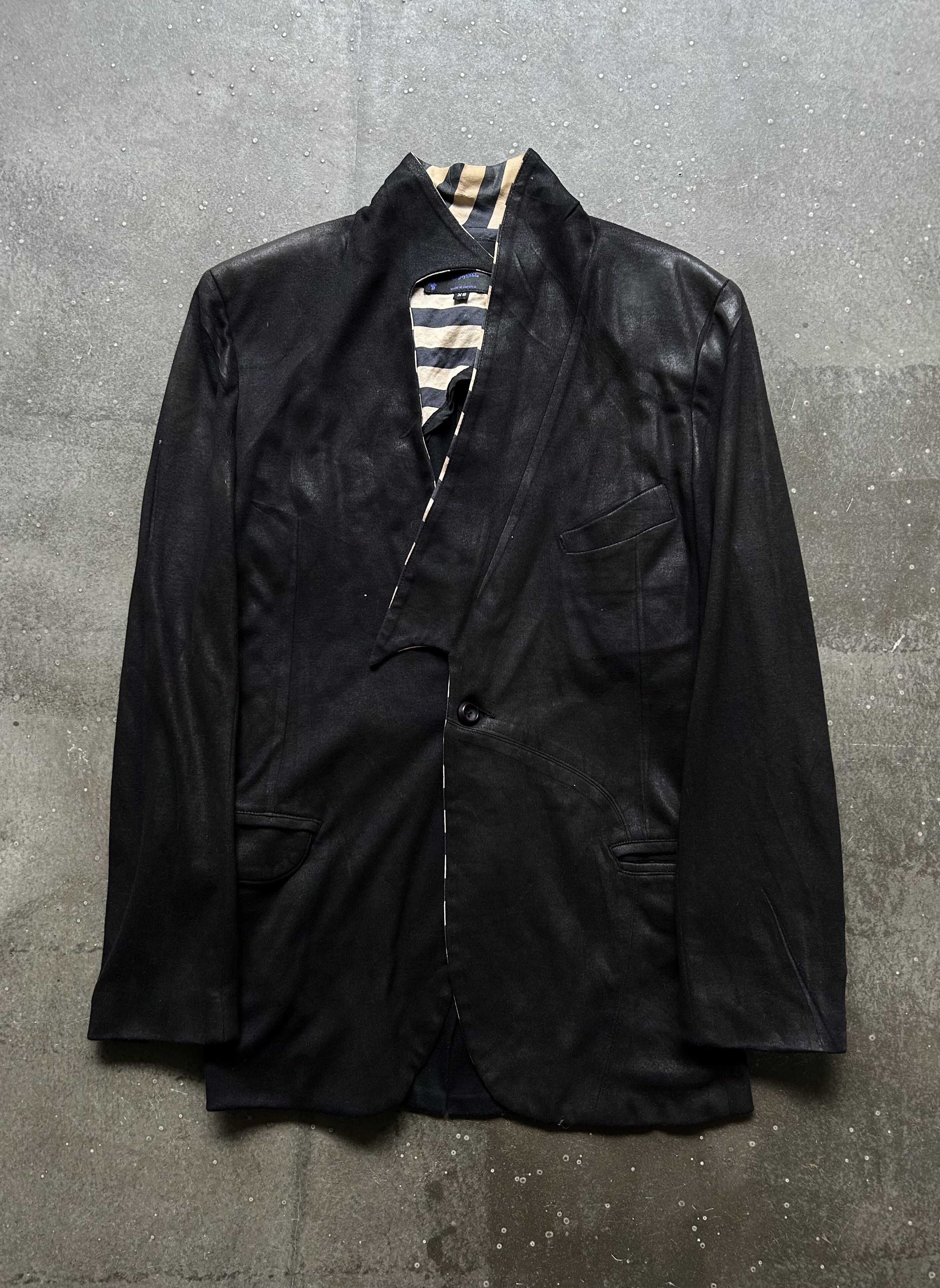 Japanese Brand diamond dogs irregular tailored blazer Size US M / EU 48-50 / 2 - 2 Thumbnail