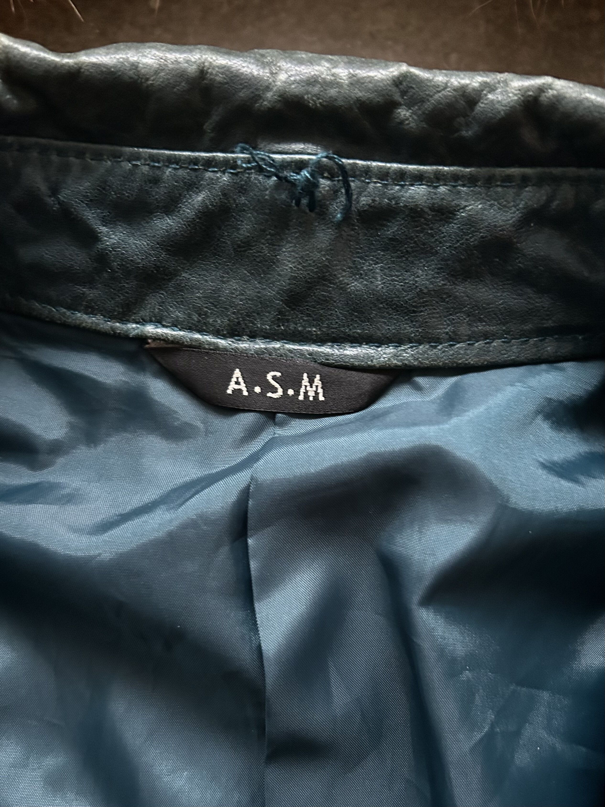 Japanese Brand detachable fur collar distressed leather jacket Size US M / EU 48-50 / 2 - 6 Thumbnail