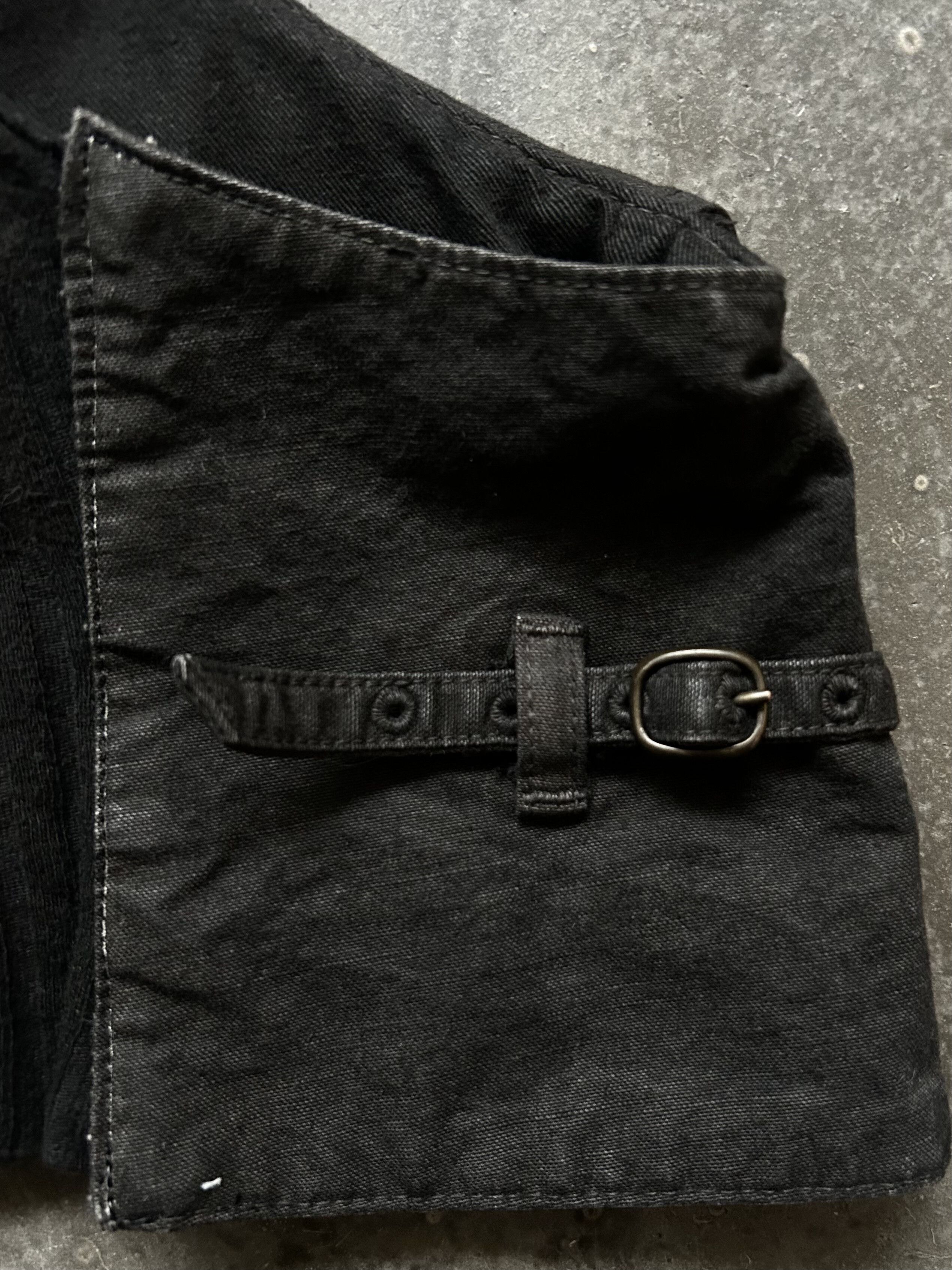 Esprit black denim vest with unique design Size US M / EU 48-50 / 2 - 7 Thumbnail