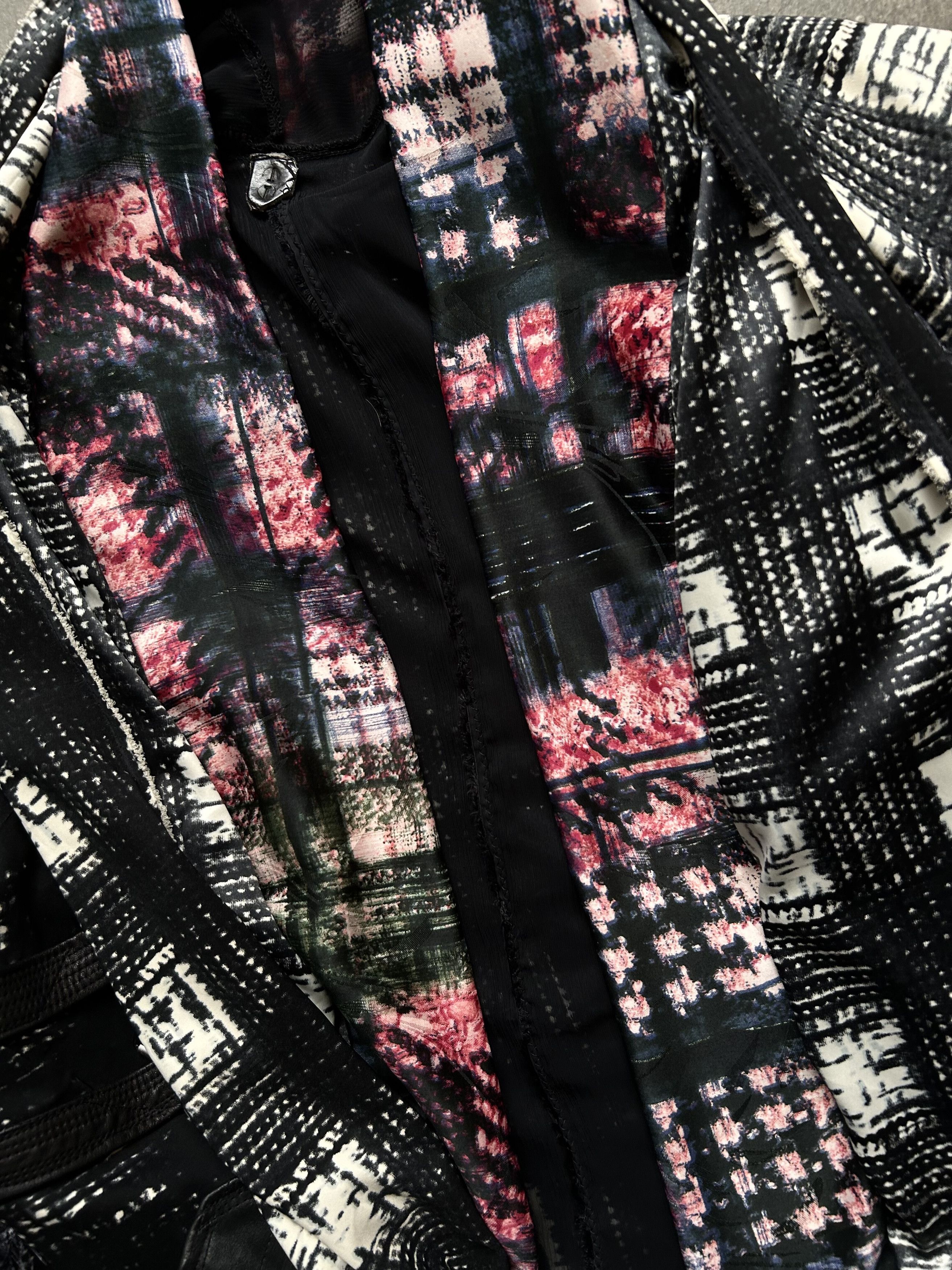 Japanese Brand stylish patchwork long coat by TT Size US L / EU 52-54 / 3 - 6 Thumbnail