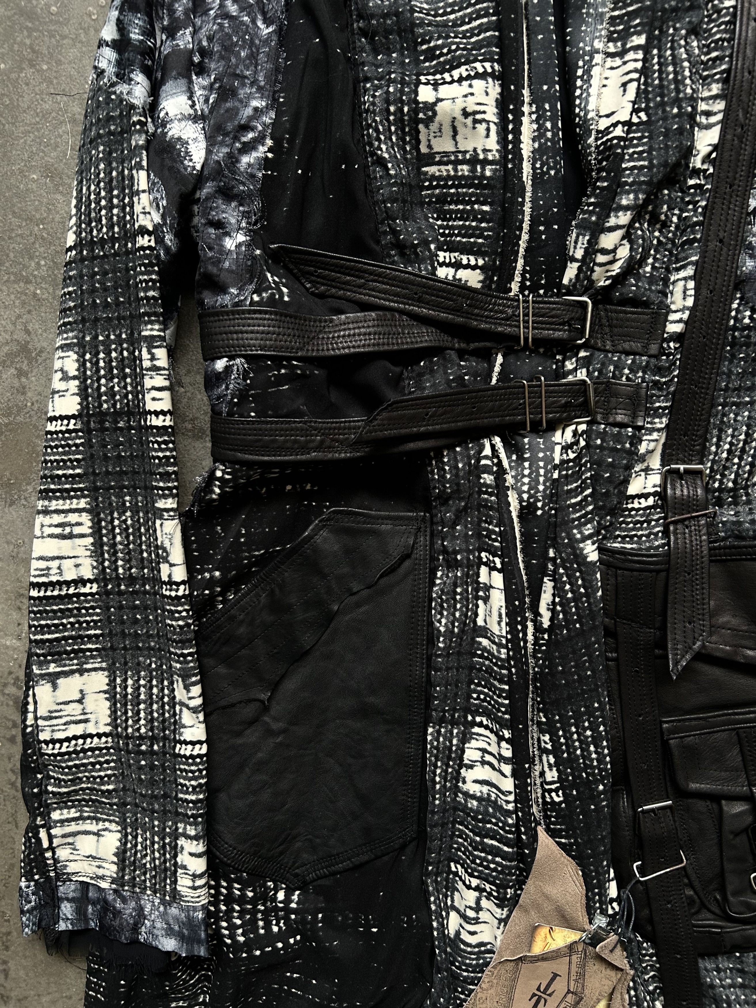 Japanese Brand stylish patchwork long coat by TT Size US L / EU 52-54 / 3 - 7 Thumbnail