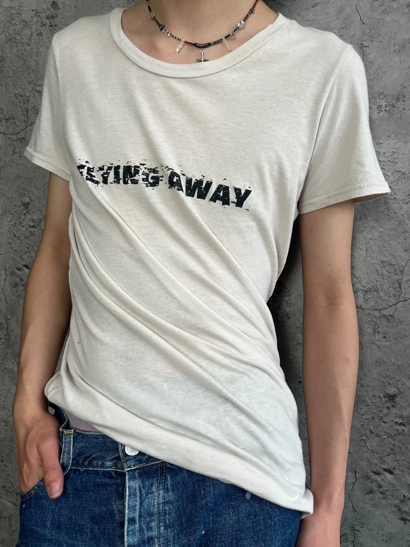 Japanese Brand l.g.b flying away graphic tee shirt Size US L / EU 52-54 / 3 - 3 Thumbnail