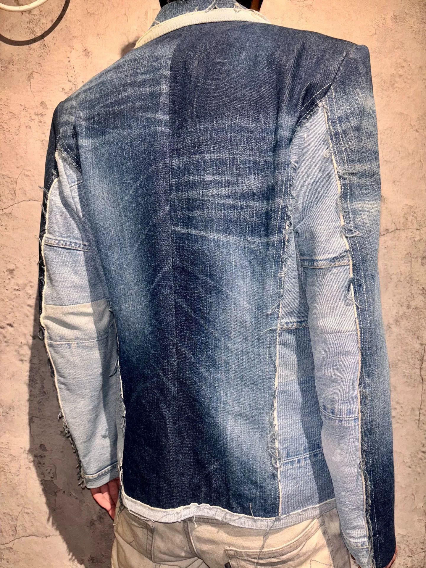 Japanese Brand denim blazer with modern design features Size US M / EU 48-50 / 2 - 6 Thumbnail