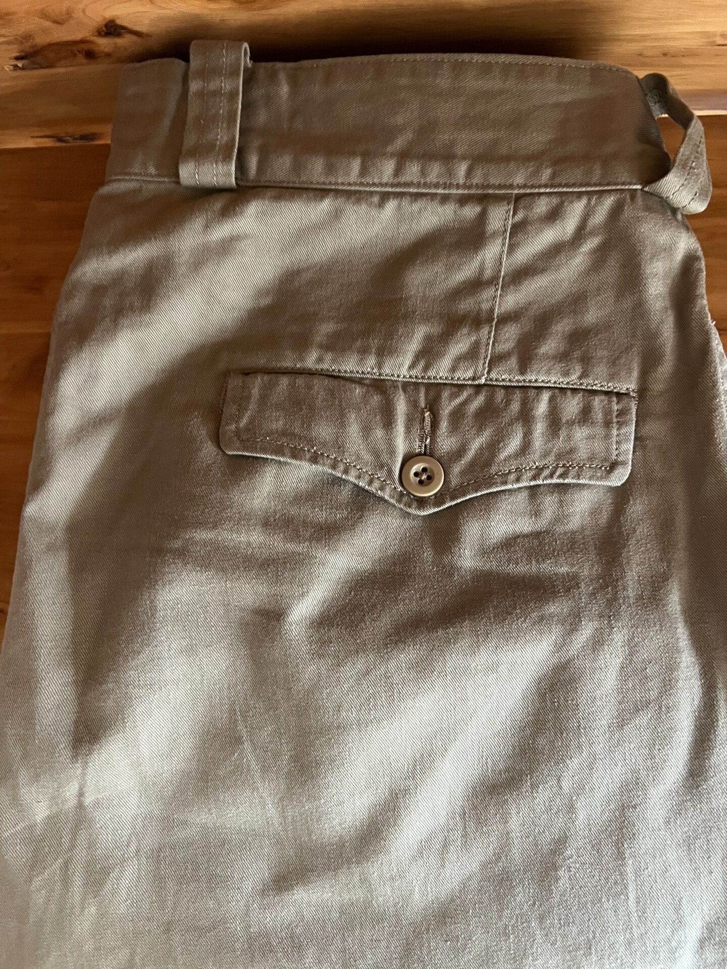 Japanese Brand vintage khaki officer pants by Vontade Size US 36 / EU 52 - 9 Thumbnail