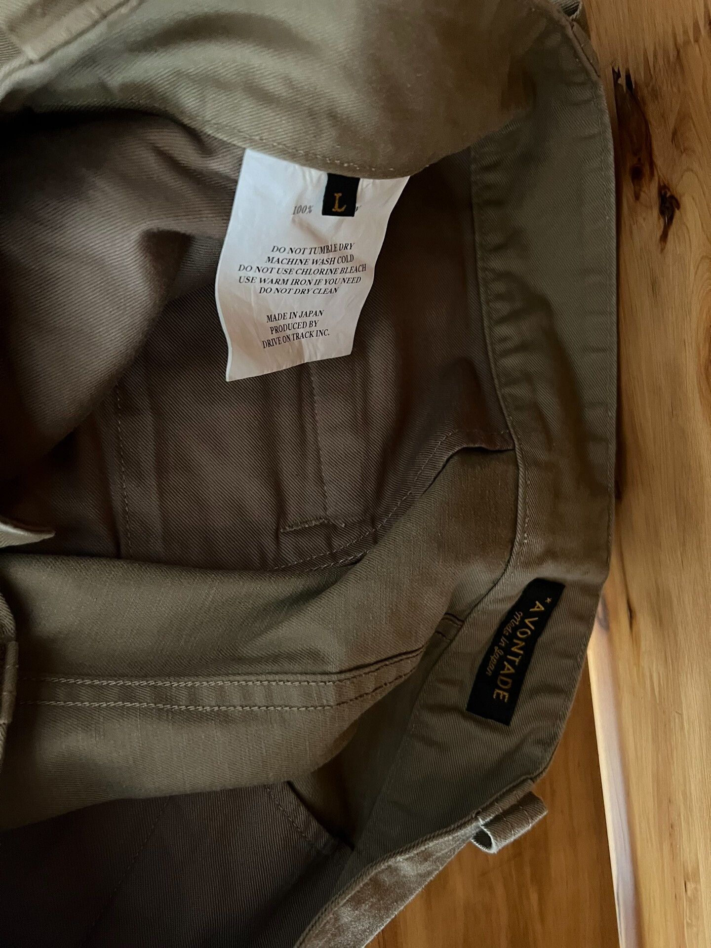Japanese Brand vintage khaki officer pants by Vontade Size US 36 / EU 52 - 7 Thumbnail