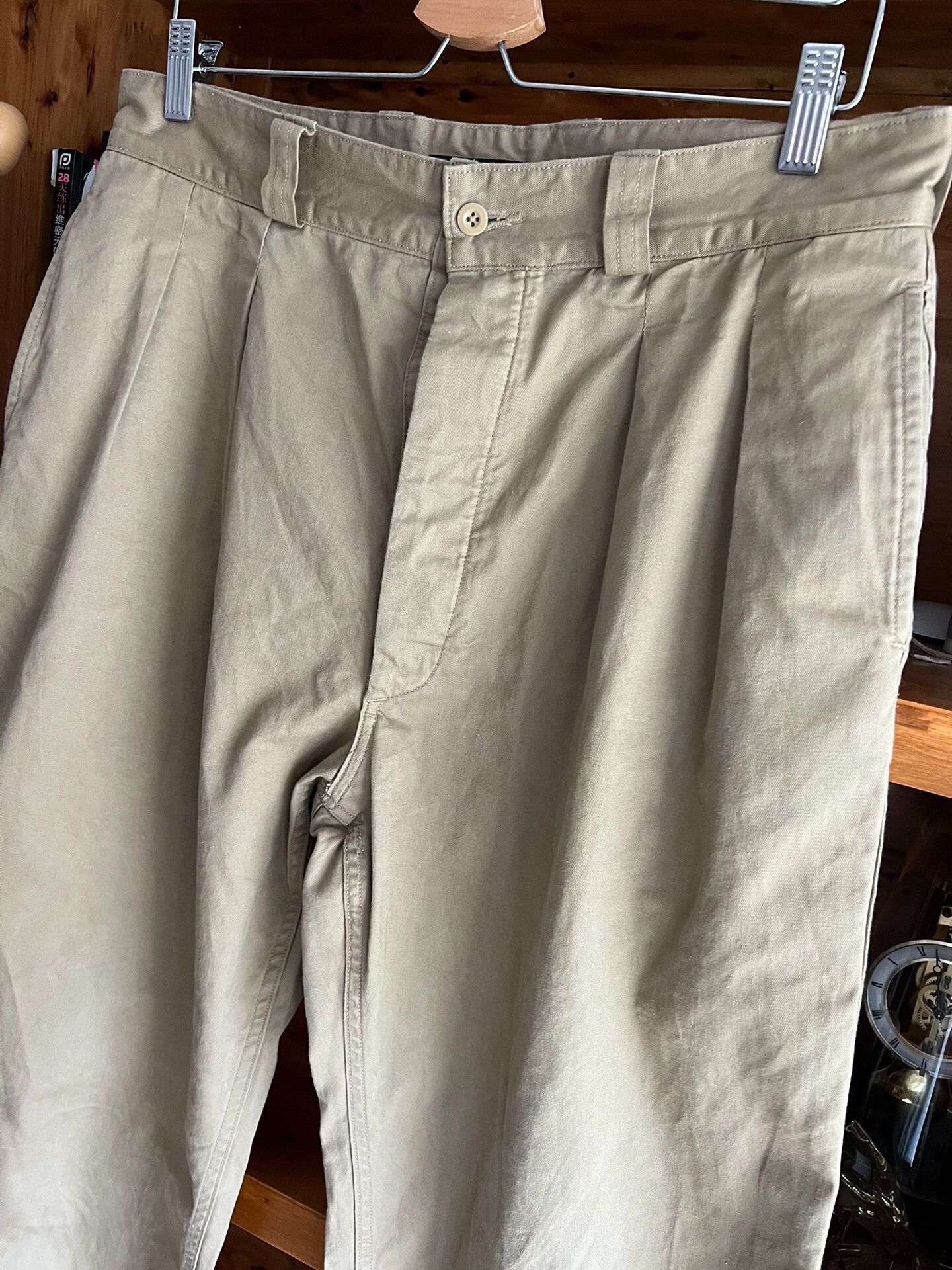 Japanese Brand vintage khaki officer pants by Vontade Size US 36 / EU 52 - 4 Thumbnail