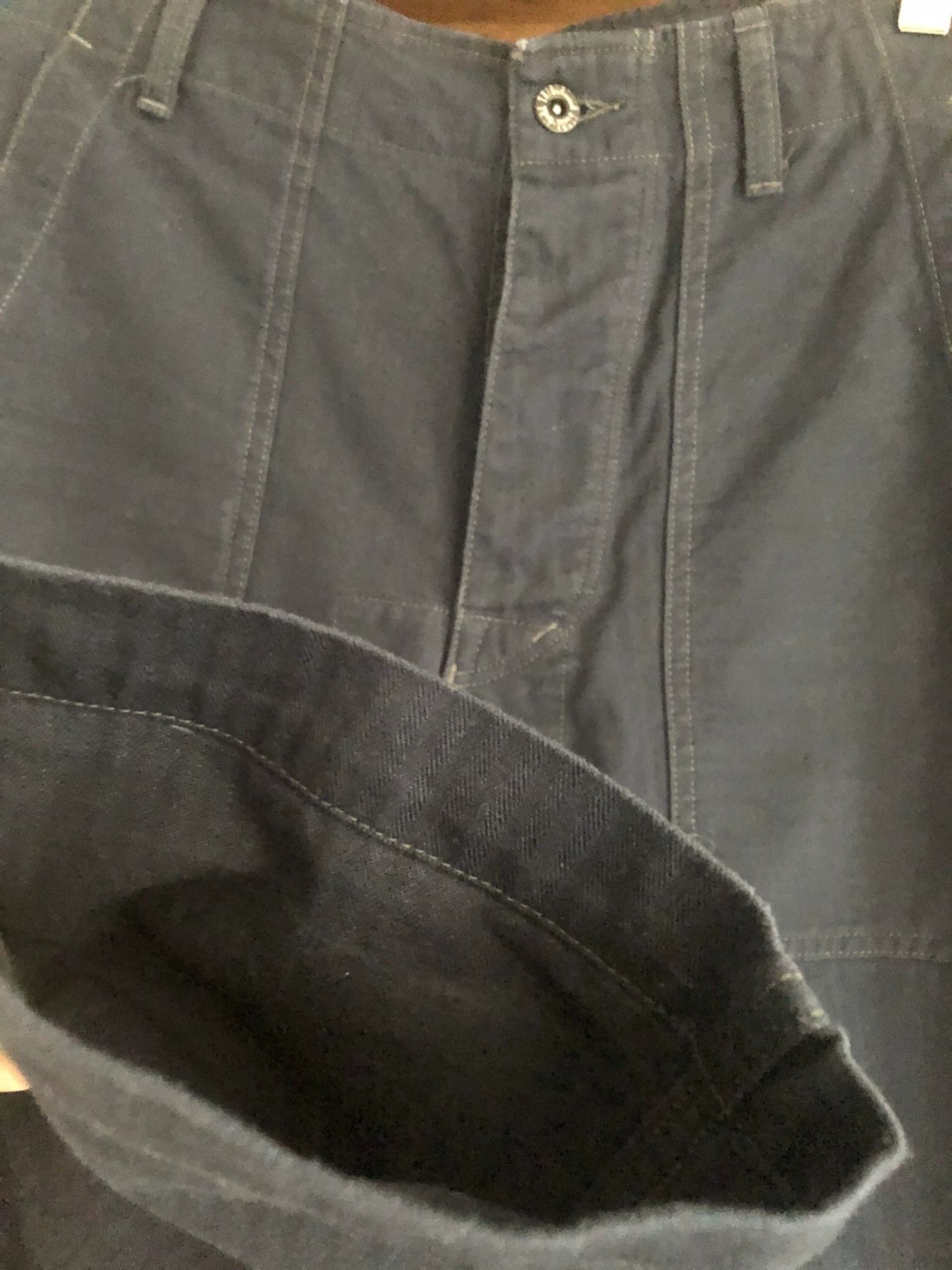 Japanese Brand vintage blue work pants with unique details Size US 30 / EU 46 - 2 Thumbnail