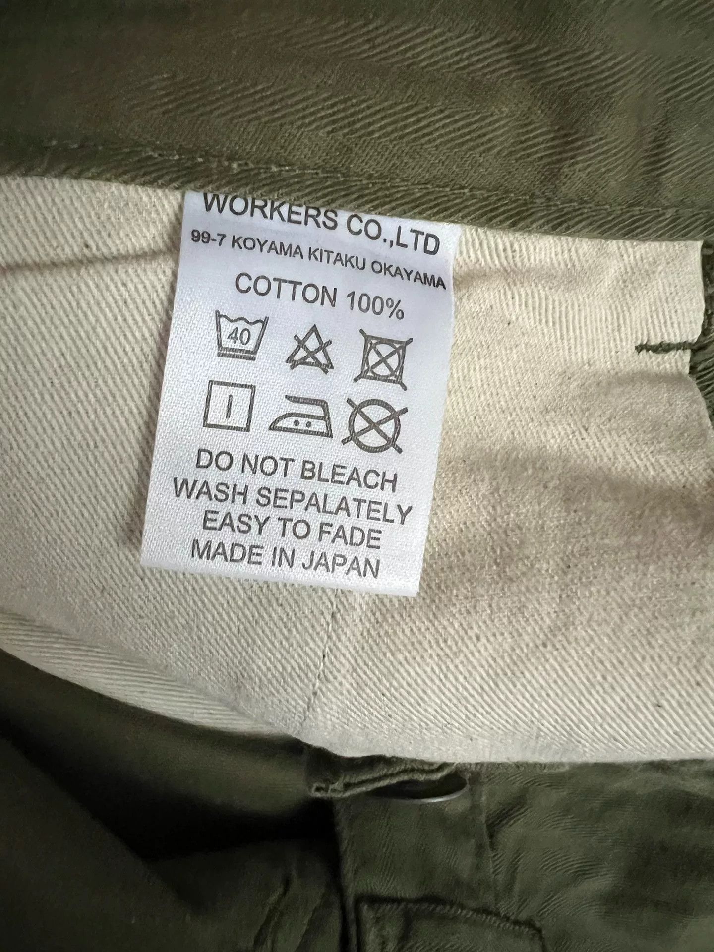 Japanese Brand workers japan military style green pants Size US 30 / EU 46 - 8 Thumbnail