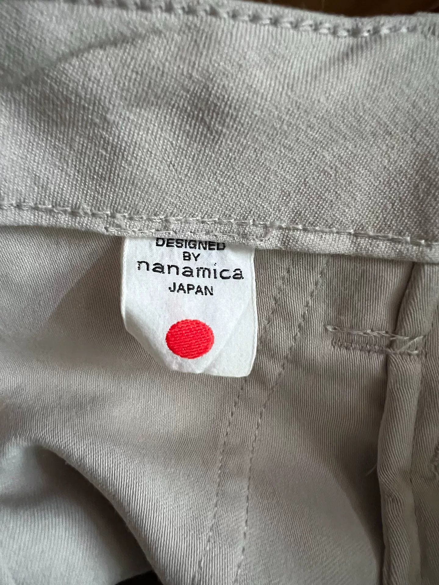 Japanese Brand breathable cream work shorts with details Size US 32 / EU 48 - 7 Thumbnail