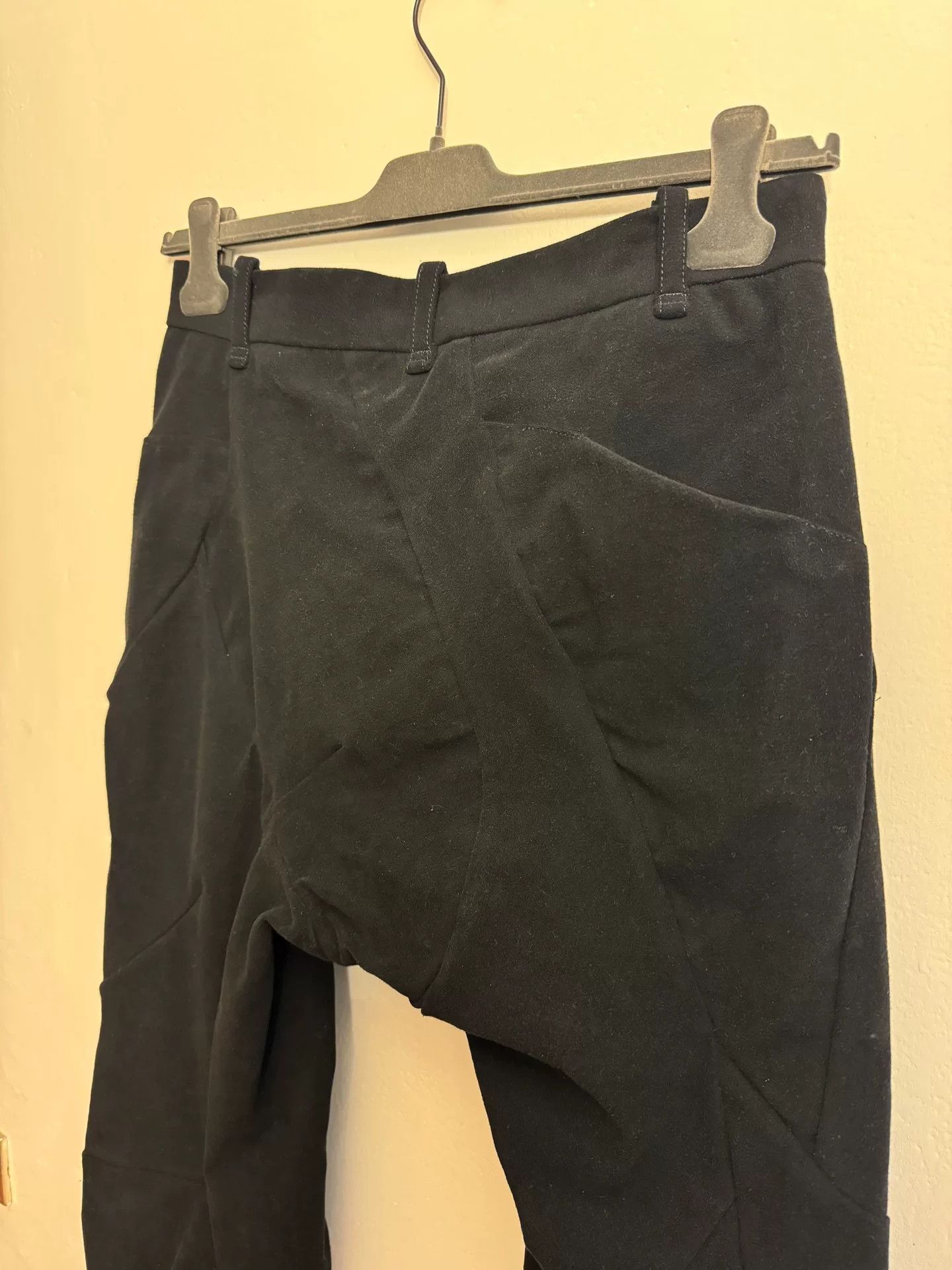 Leon Emanuel Blanck Leon Emanuel Blanck Black 3D Flared Pants Size US 34 / EU 50 - 7 Thumbnail