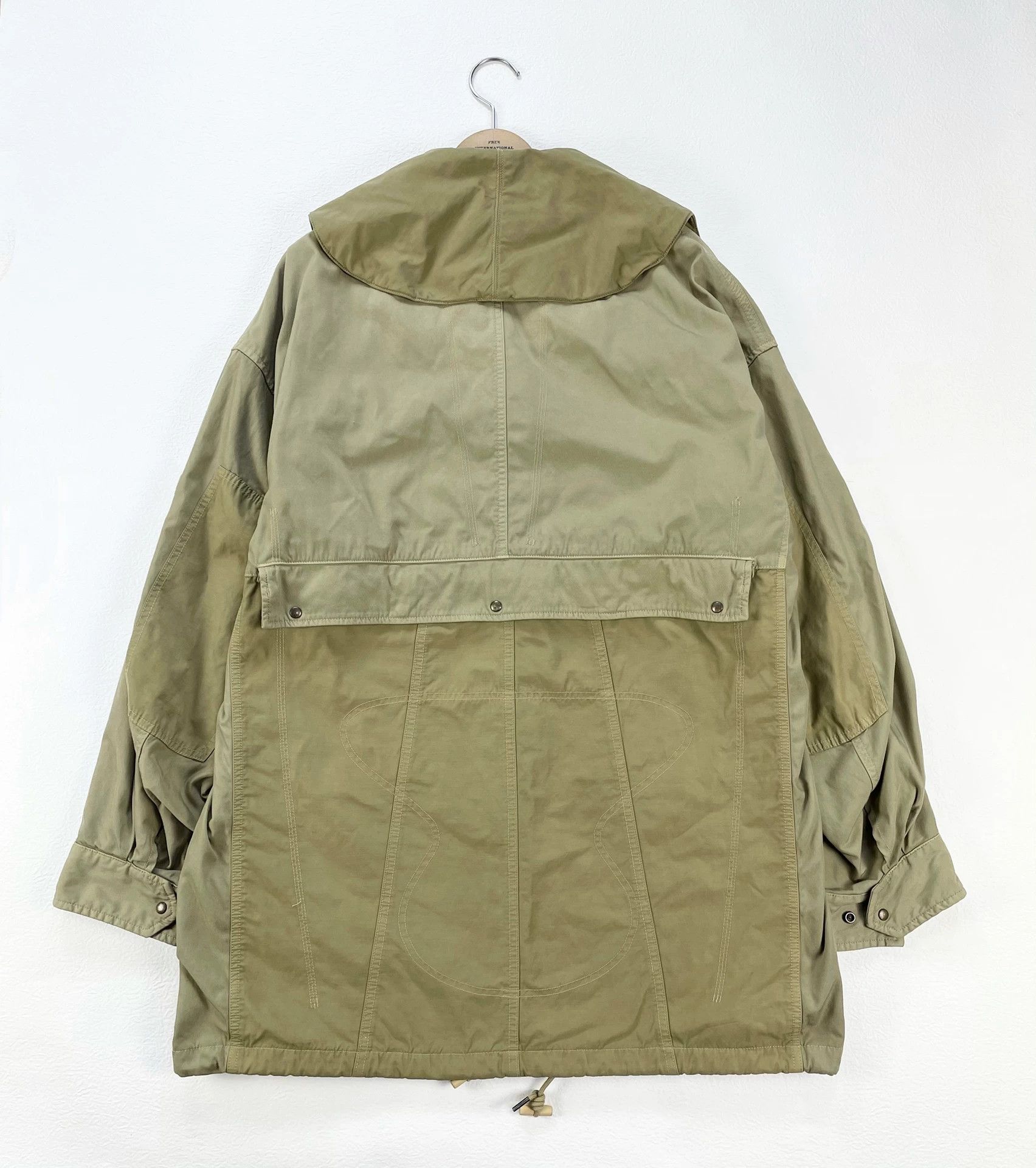 Visvim visvim paratrooper coat with unique dyeing technique Size US L / EU 52-54 / 3 - 2 Thumbnail