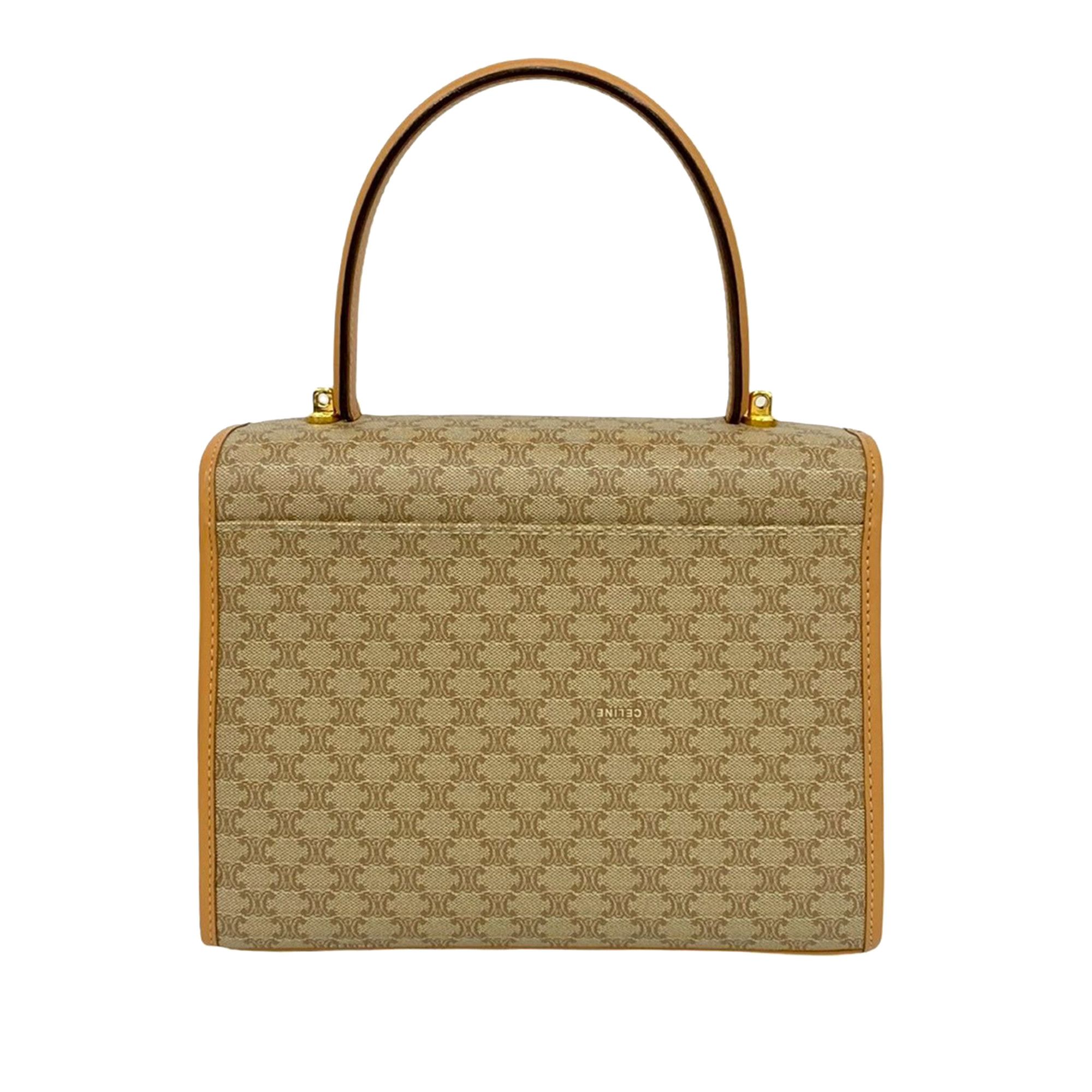 Celine Celine Macadam Coated Canvas Satchel Size ONE SIZE - 2 Thumbnail