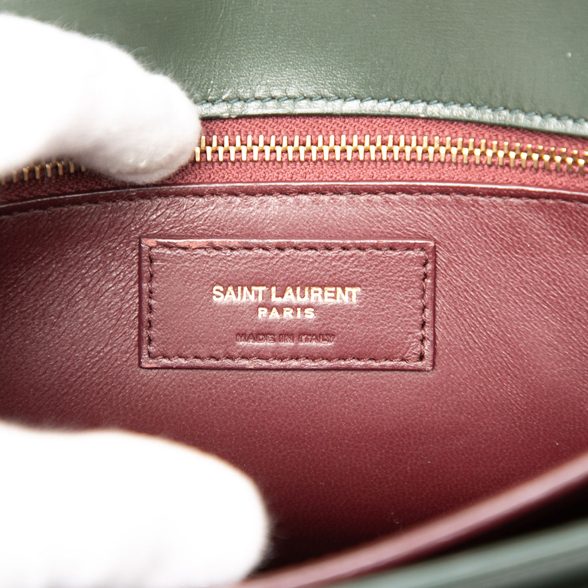 Yves Saint Laurent Yves Saint Laurent Smooth Calfskin Monogram Cassandra Clasp Bag Size ONE SIZE - 5 Thumbnail
