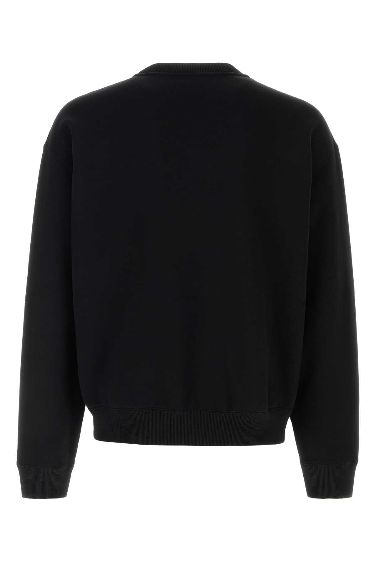 Jil Sander Black Cotton Sweatshirt Size US L / EU 52-54 / 3 - 2 Thumbnail