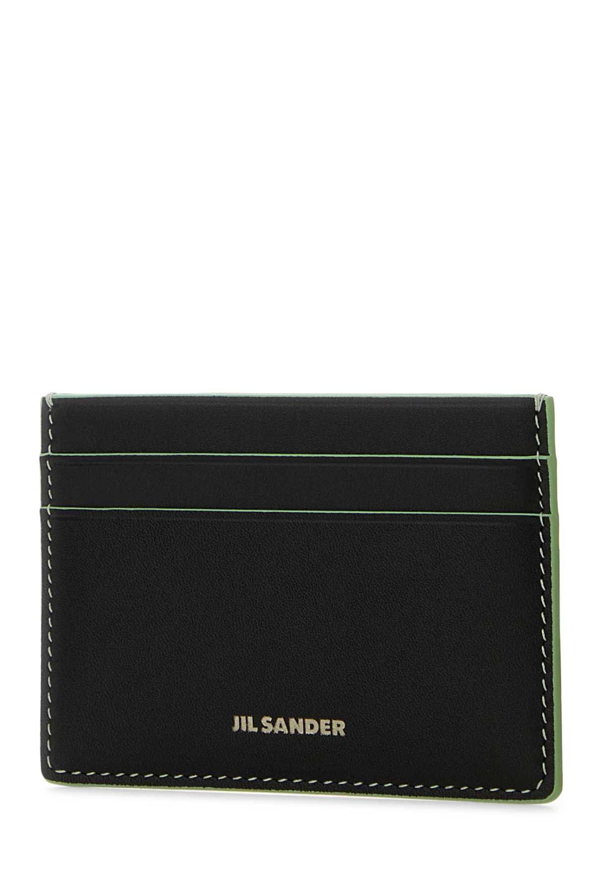 Jil Sander Black Leather Card Holder Size ONE SIZE - 2 Thumbnail