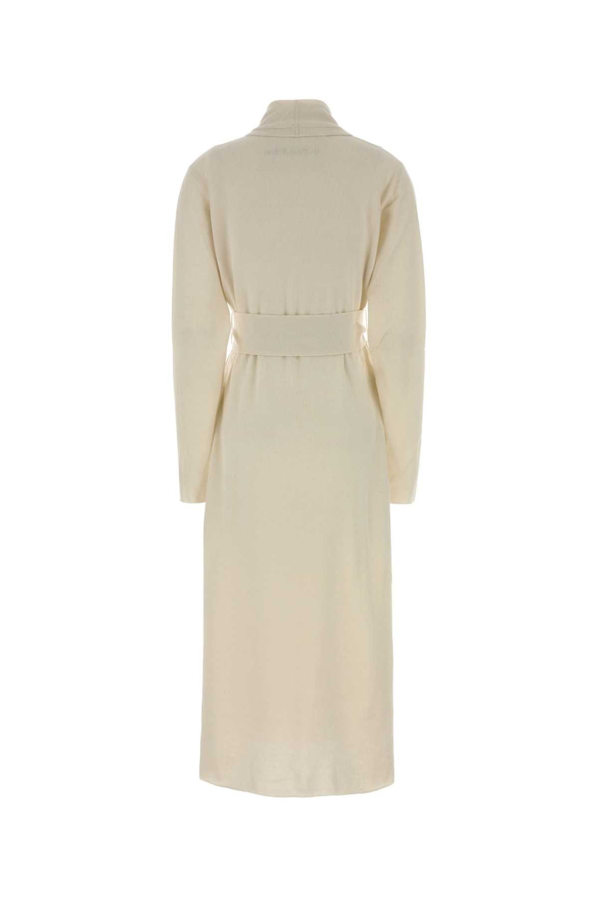 Jil Sander Ivory Cashmere Cardigan Size S / US 4 / IT 40 - 2 Thumbnail