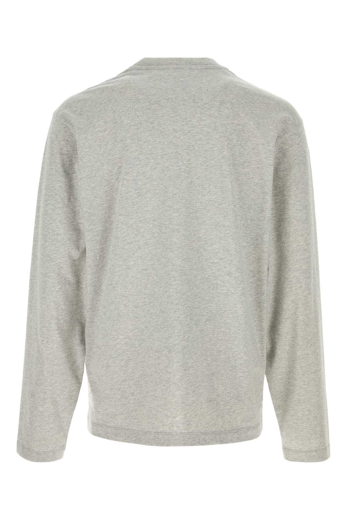Jil Sander Grey Cotton T-Shirt Set Size US S / EU 44-46 / 1 - 2 Thumbnail