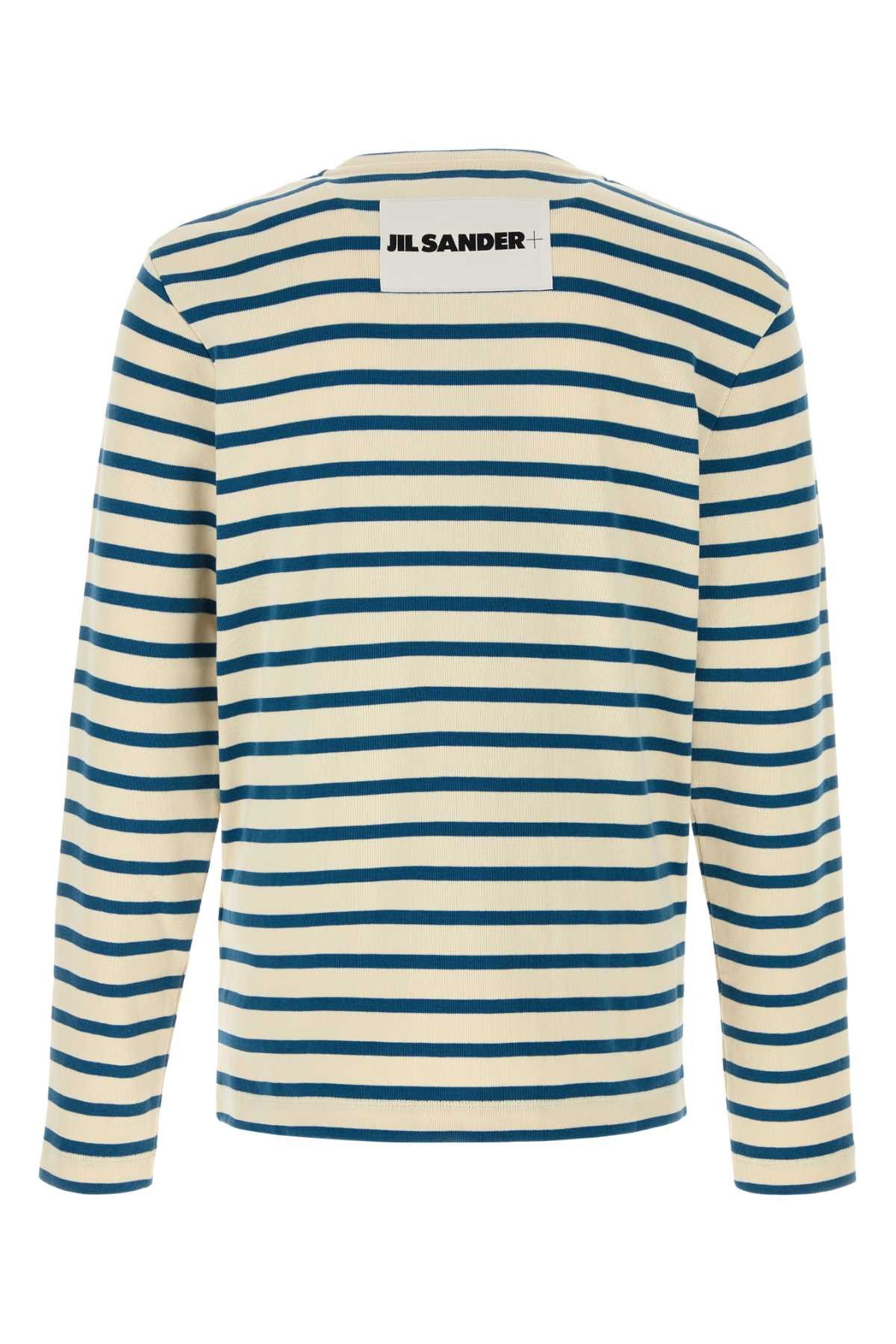 Jil Sander Embroidered Cotton T-Shirt Size US M / EU 48-50 / 2 - 2 Thumbnail
