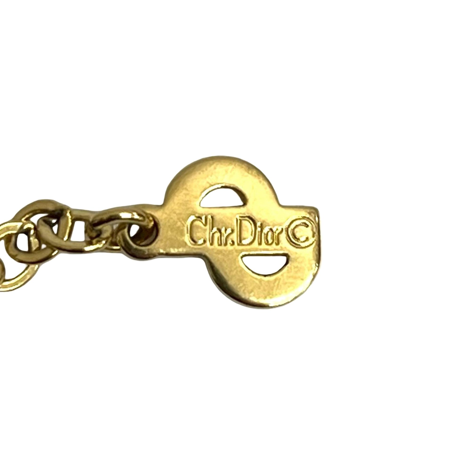 Dior Dior Gold Plated CD Logo Pendant Necklace Size ONE SIZE - 3 Thumbnail