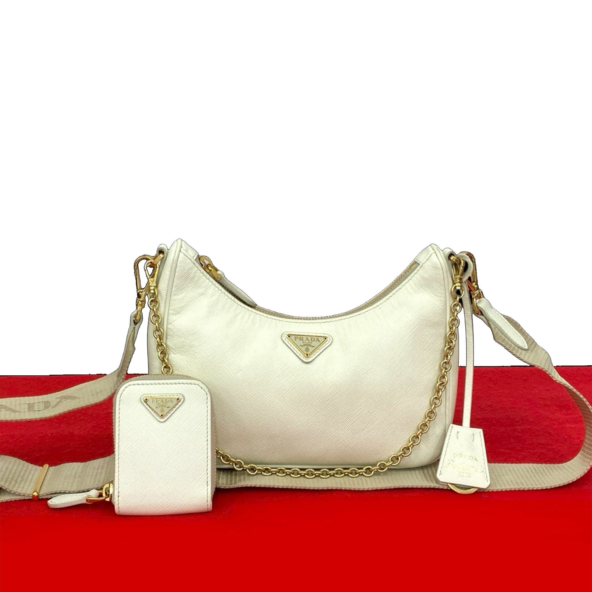 Prada Prada Saffiano Re-Edition 2005 Satchel Size ONE SIZE - 9 Thumbnail
