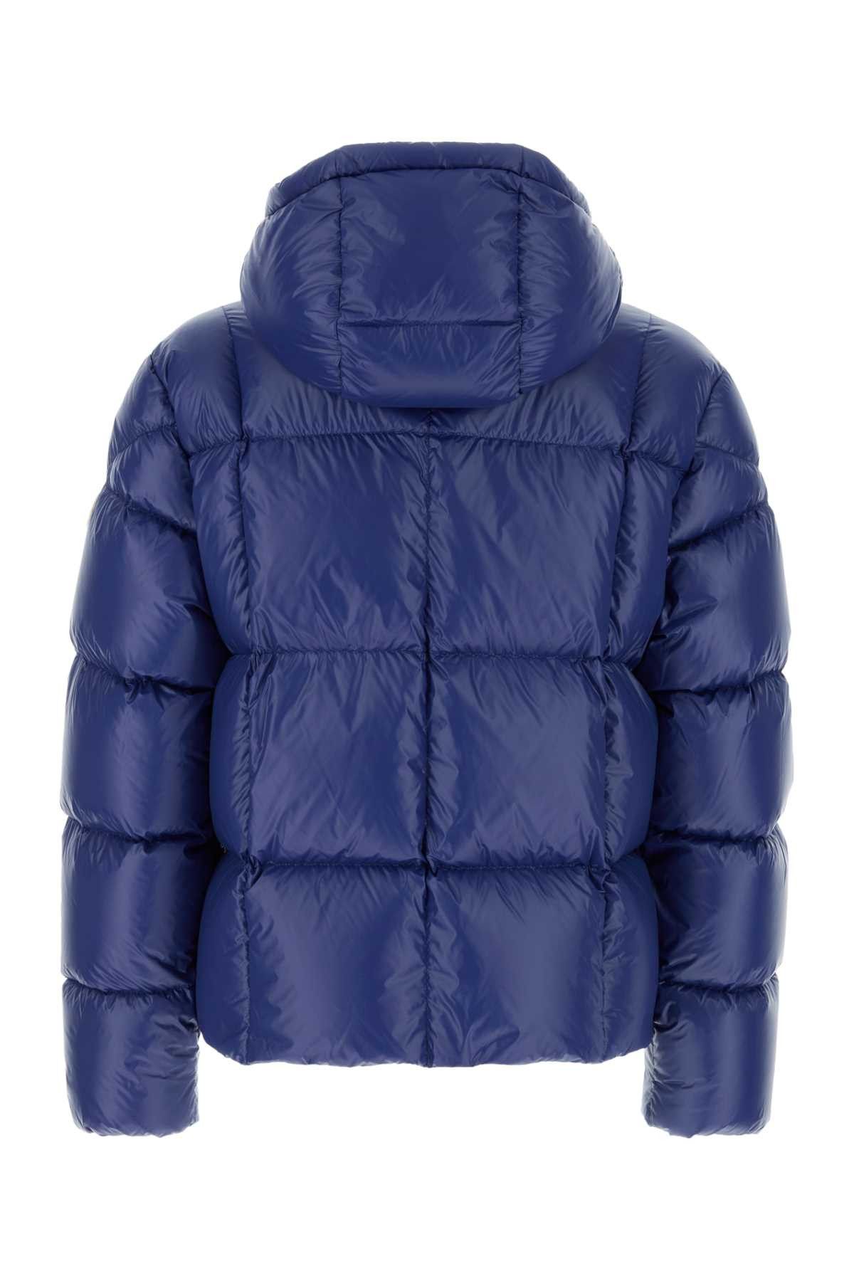 Moncler Blue Nylon Serfanto Down Jacket Size US L / EU 52-54 / 3 - 2 Thumbnail